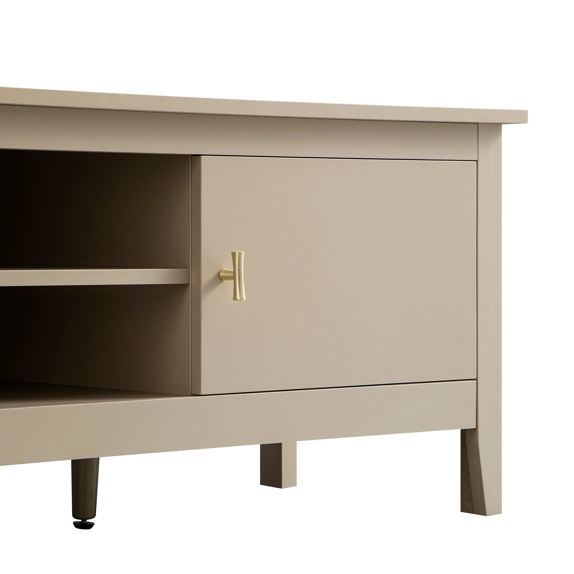 Oakham 150cm TV Unit, Deep Greige - Image 9