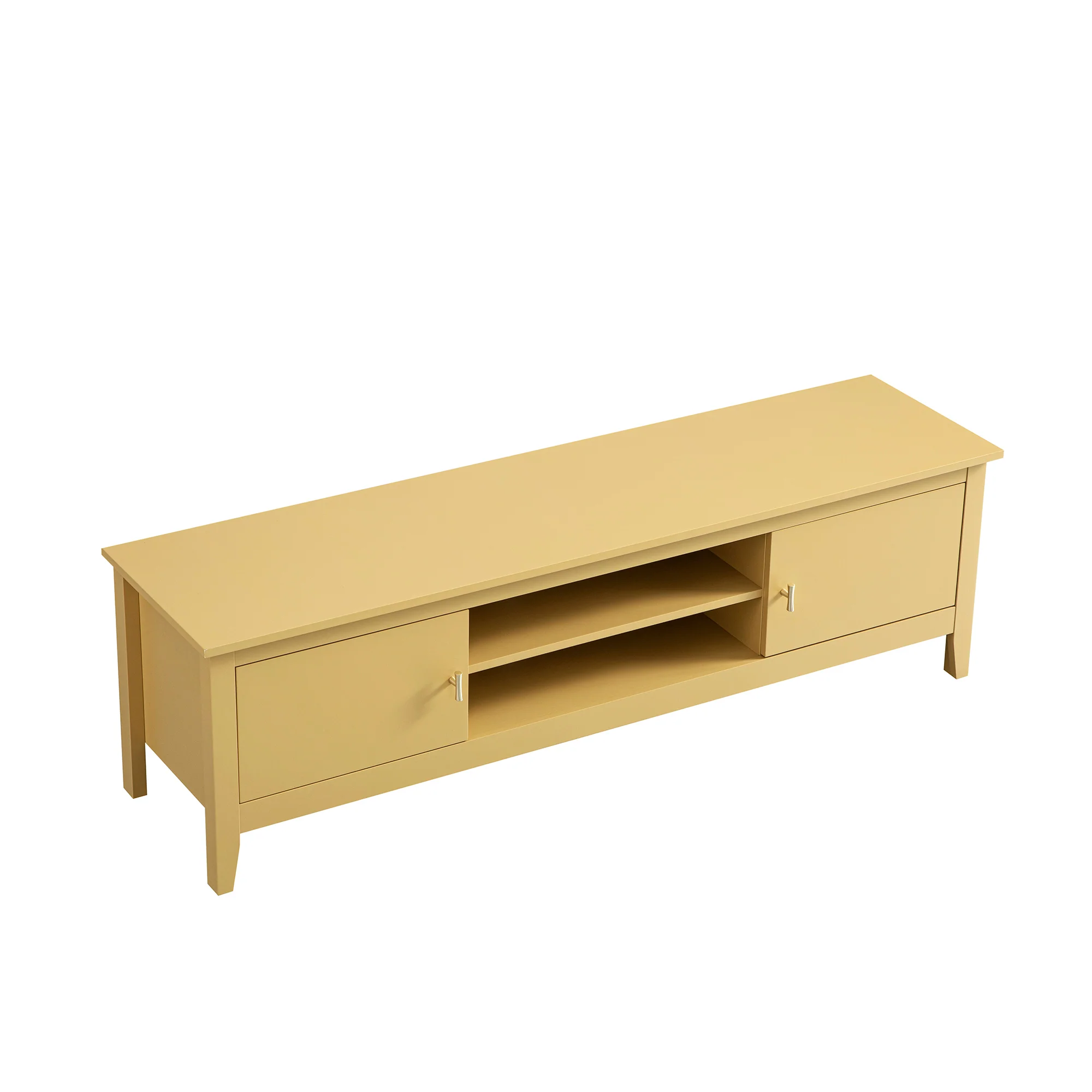 Oakham 150cm TV Unit, Rattan Yellow - Image 12