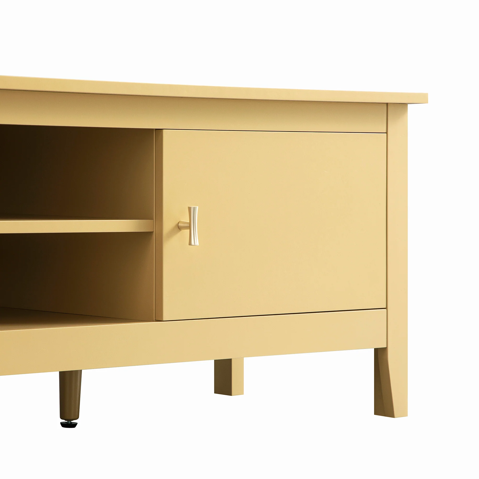 Oakham 150cm TV Unit, Rattan Yellow - Image 15