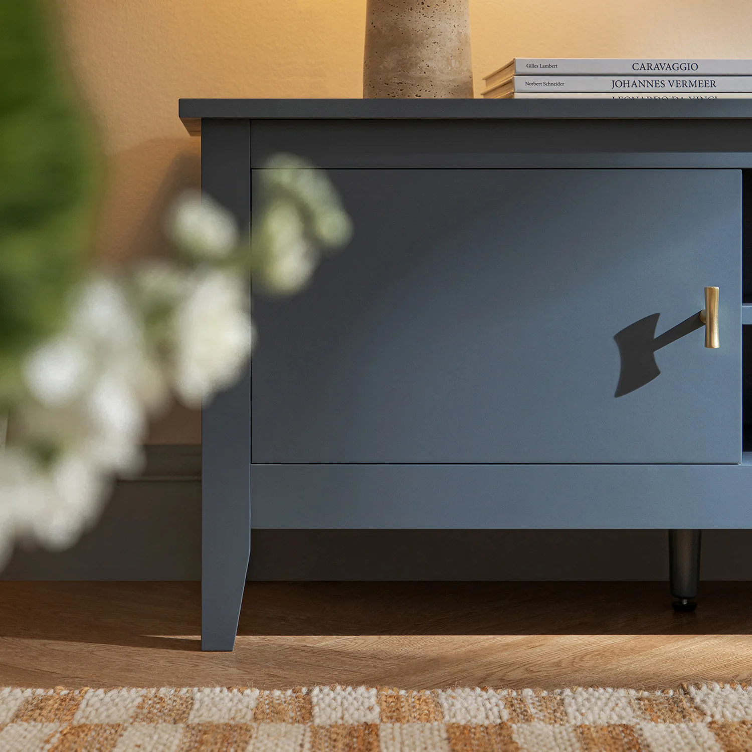 Oakham 150cm TV Unit, Stormy Blue - Image 5
