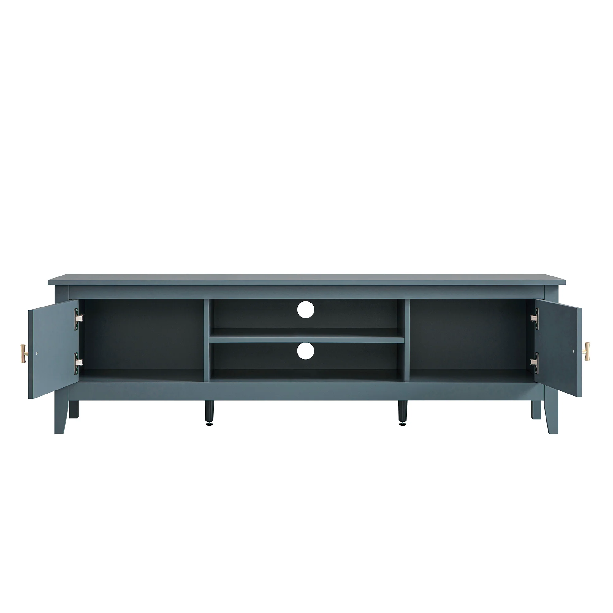 Oakham 150cm TV Unit, Stormy Blue - Image 9
