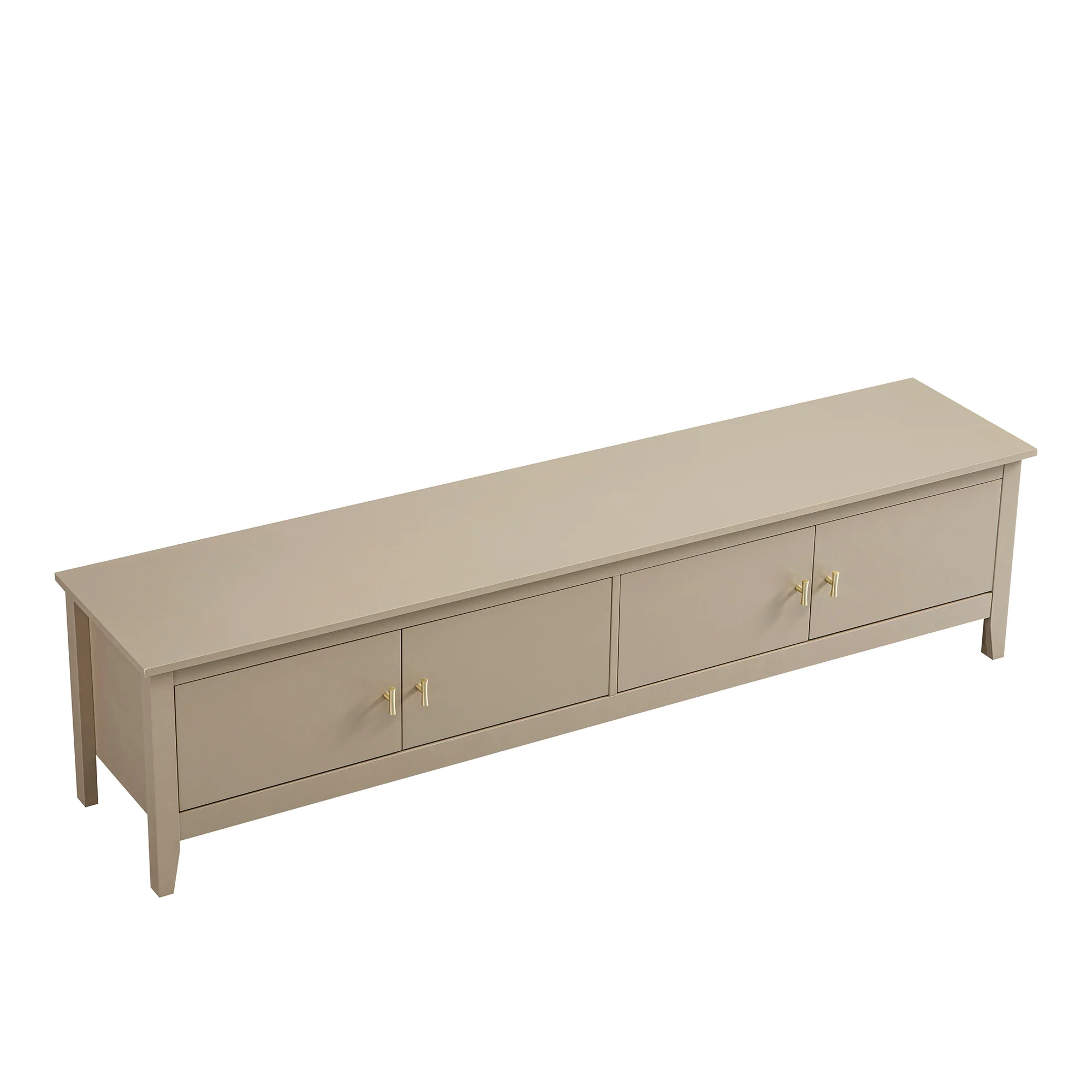 Oakham 180cm Wide TV Unit, Deep Greige - Image 13