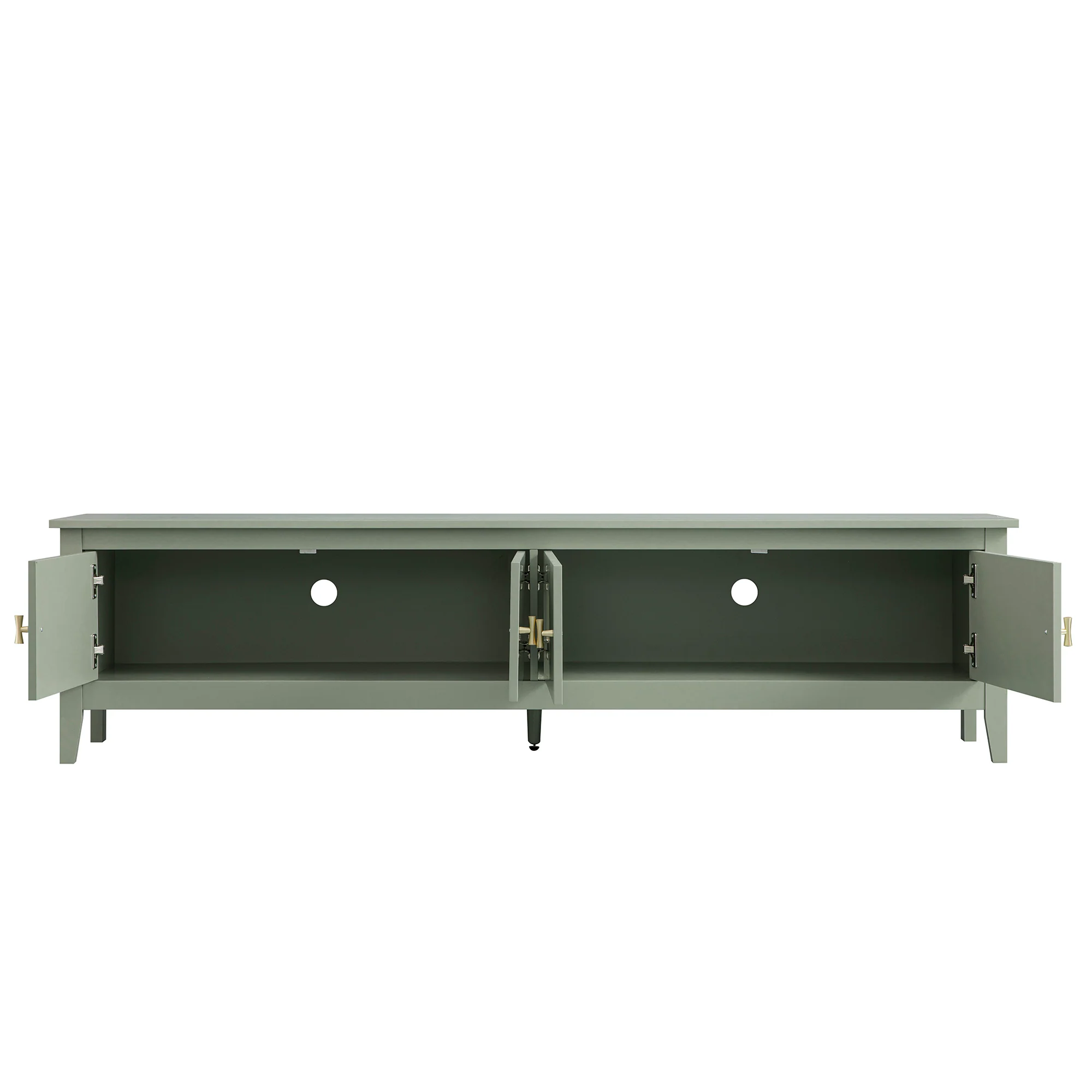 Oakham 180cm Wide TV Unit, Desert Sage - Image 4