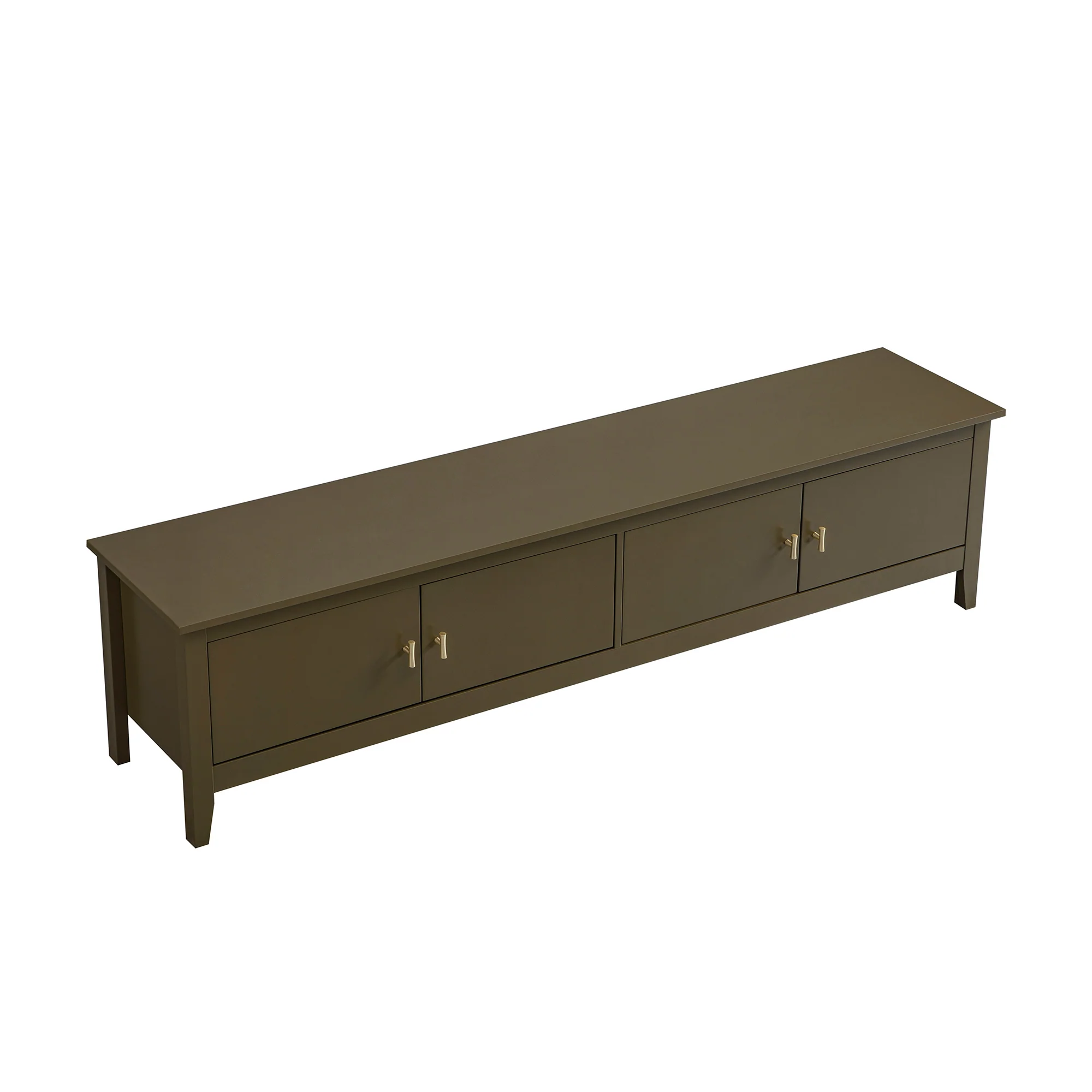 Oakham 180cm Wide TV Unit, Olive Grove - Image 12