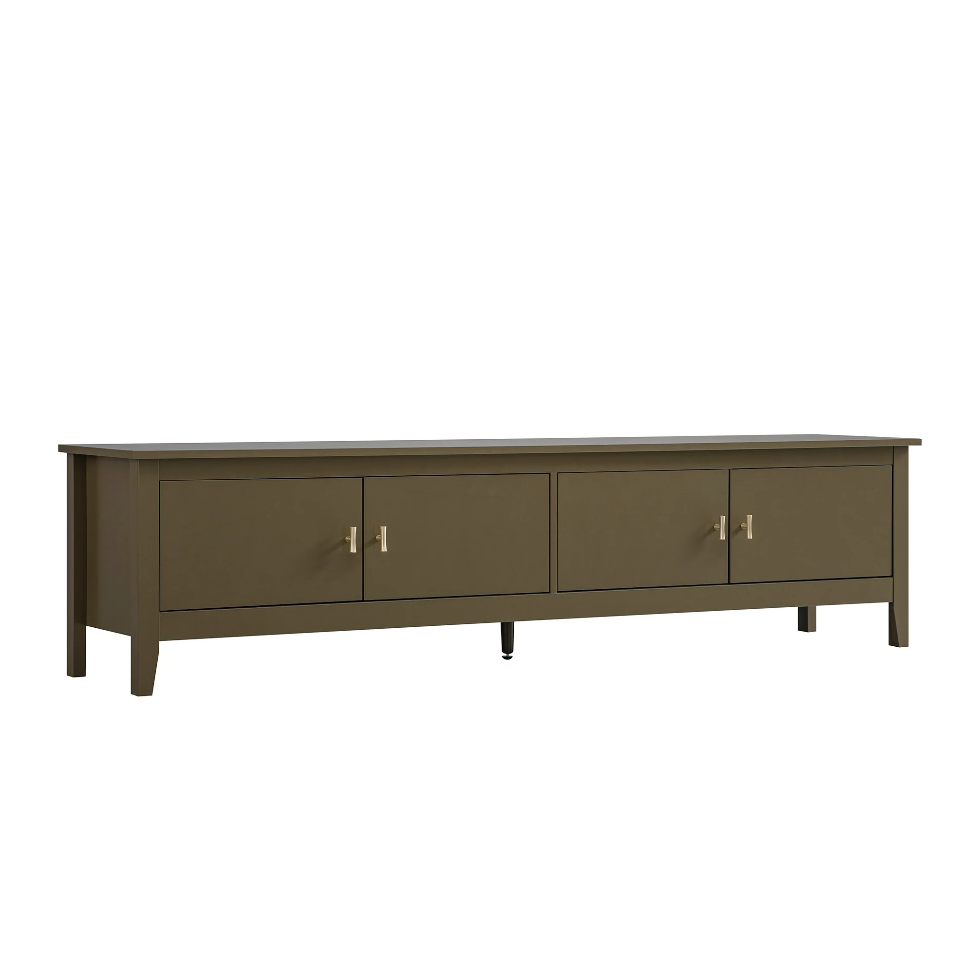 Oakham 180cm Wide TV Unit, Olive Grove - Image 8