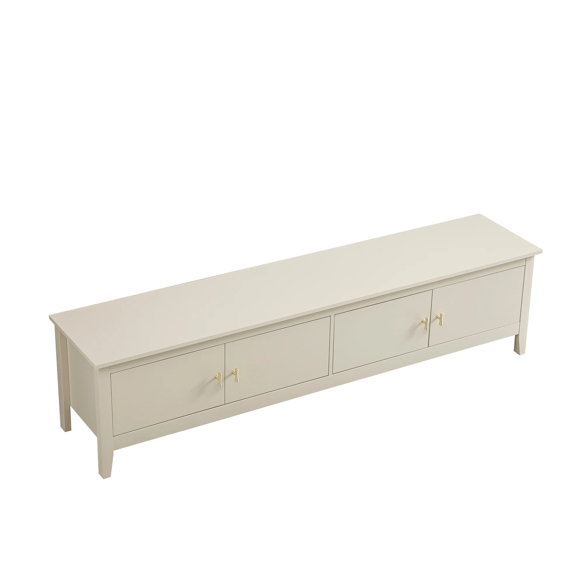 Oakham 180cm Wide TV Unit, Shaded White - Image 14