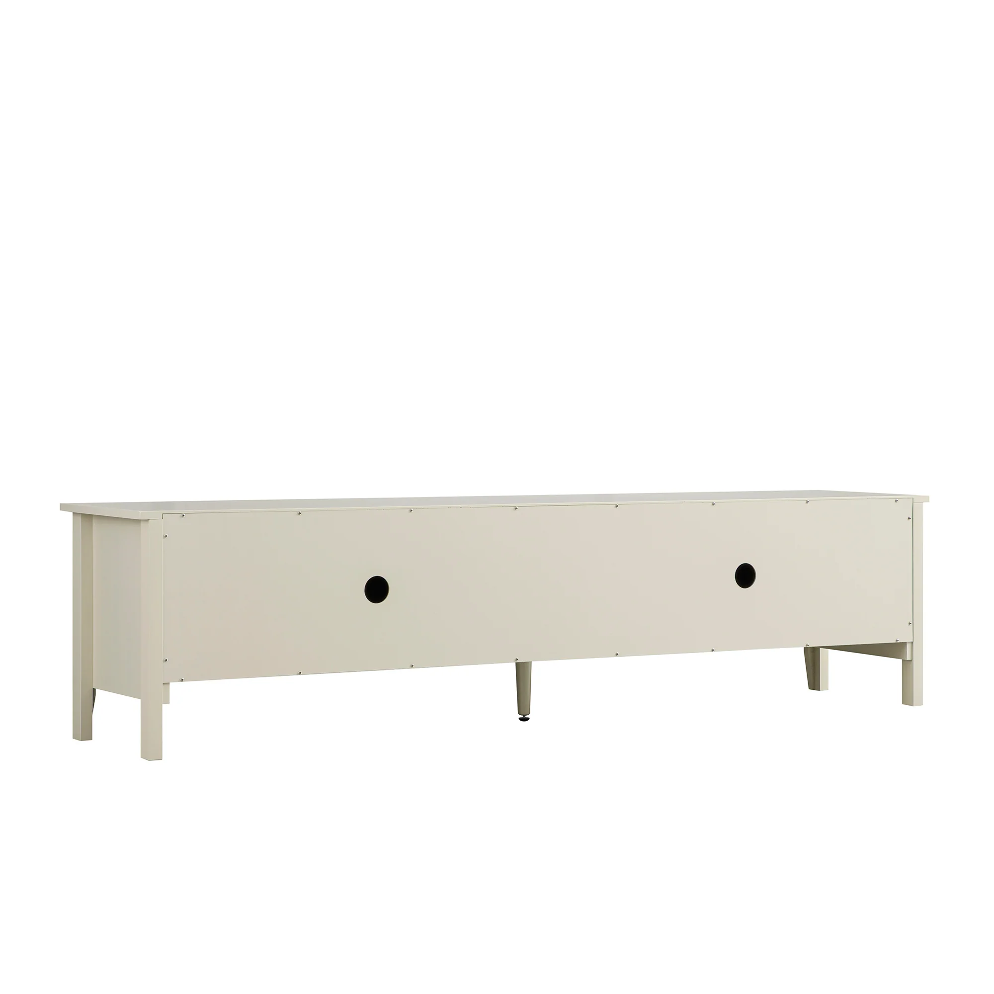 Oakham 180cm Wide TV Unit, Shaded White - Image 15