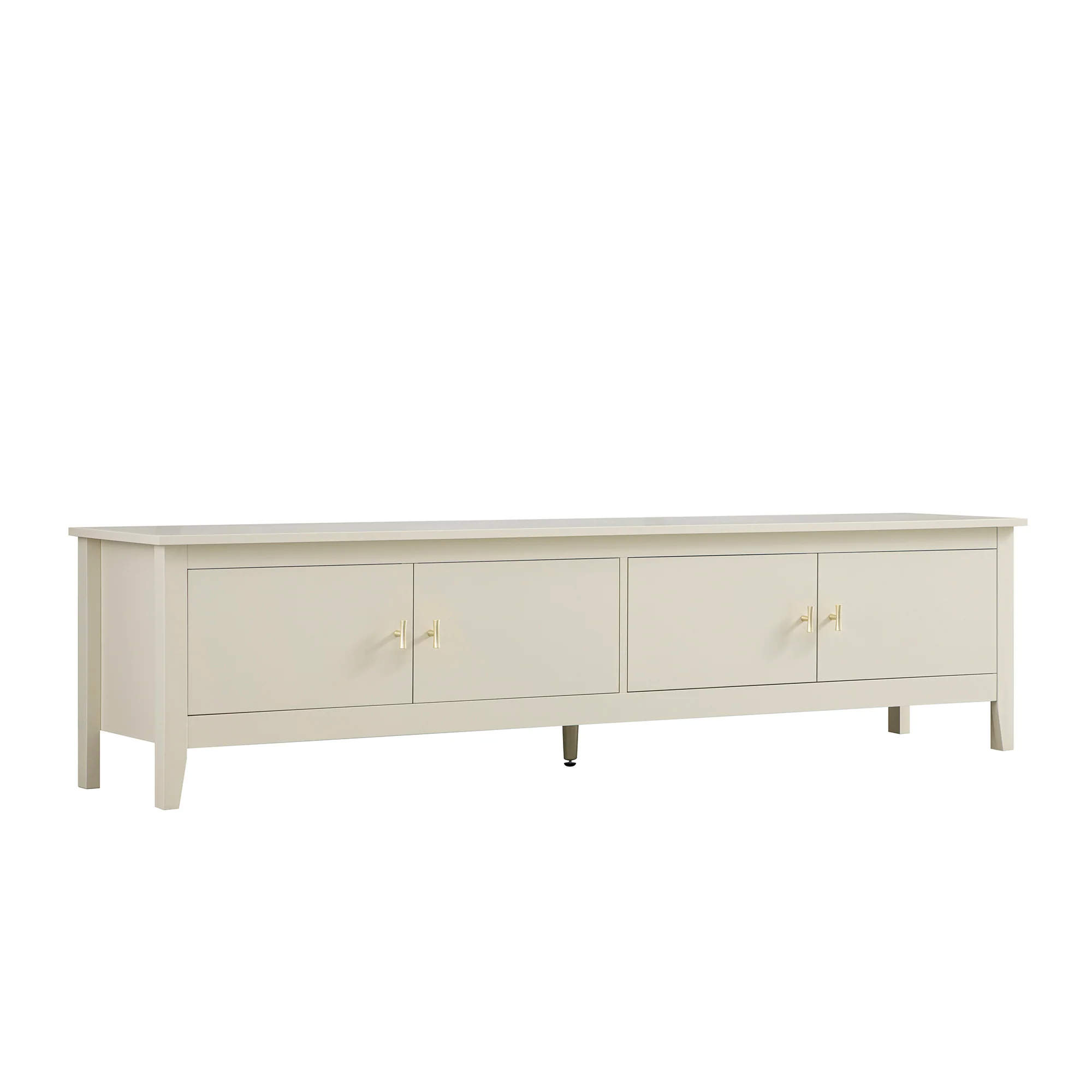 Oakham 180cm Wide TV Unit, Shaded White - Image 9
