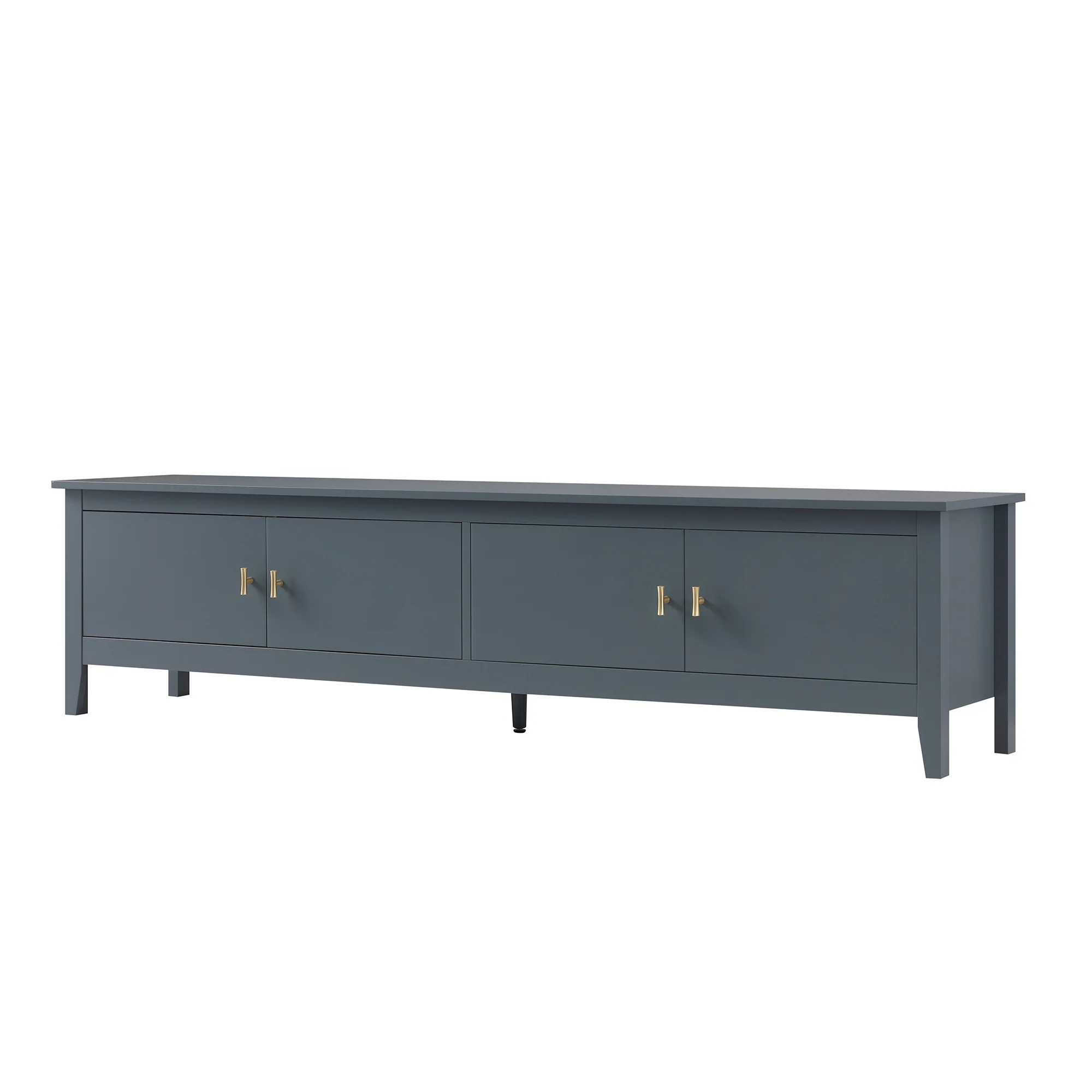 Oakham 180cm Wide TV Unit, Stormy Blue - Image 8