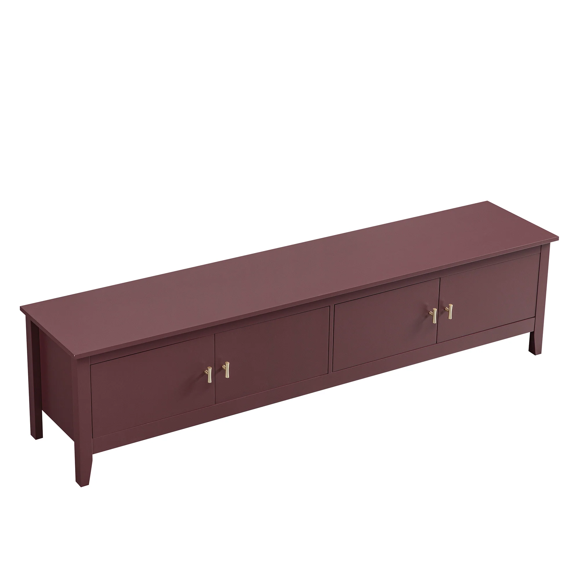Oakham 180cm Wide TV Unit, Wild Cherry - Image 13