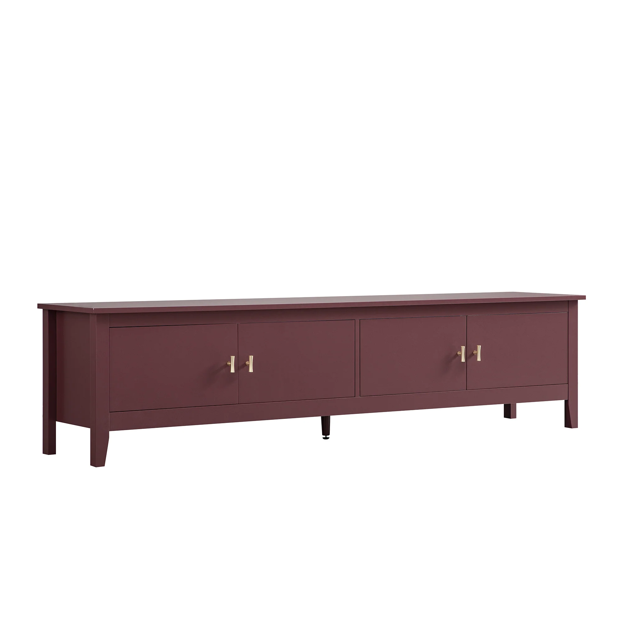 Oakham 180cm Wide TV Unit, Wild Cherry - Image 9