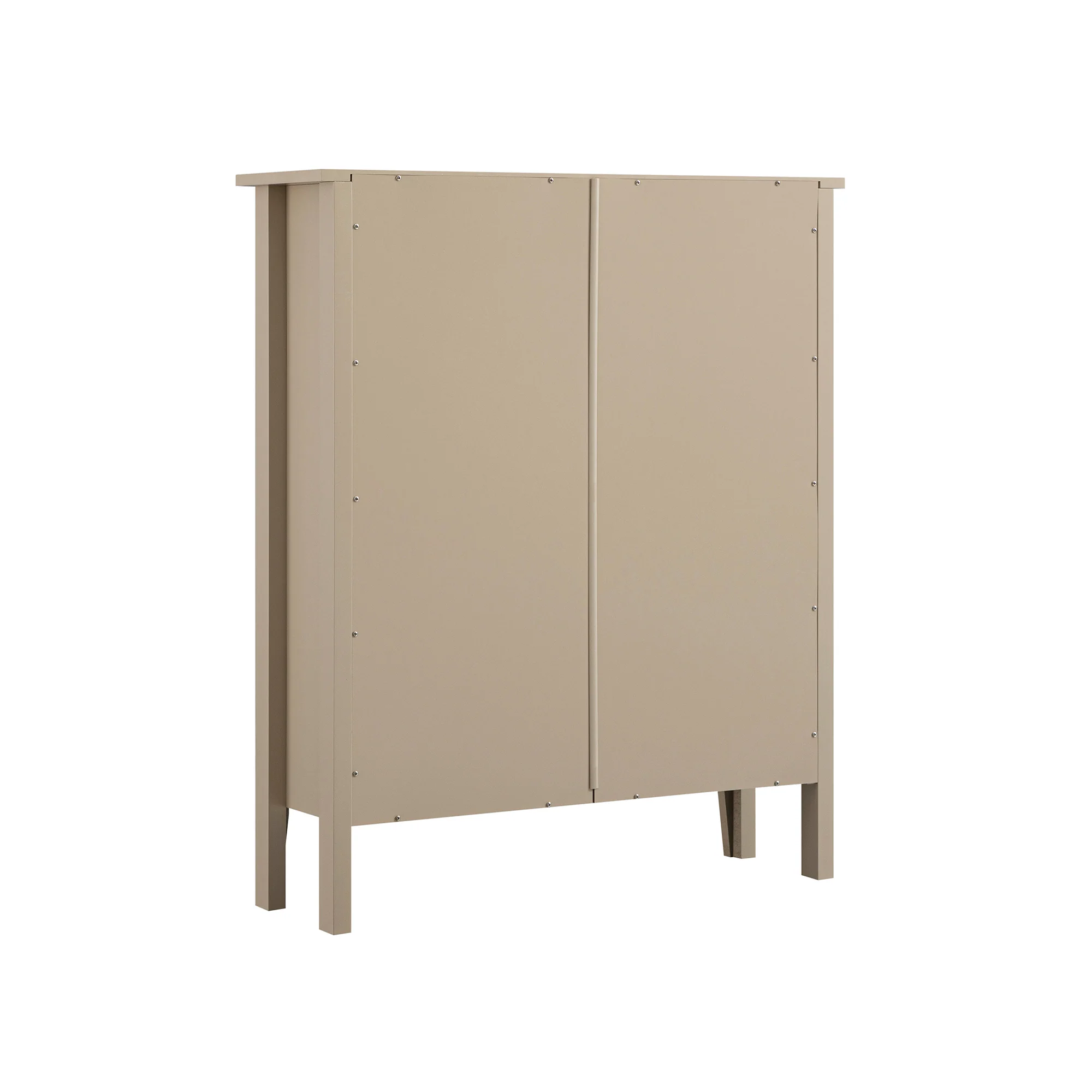 Oakham 2-Tier Shoe Cabinet, Deep Greige - Image 12