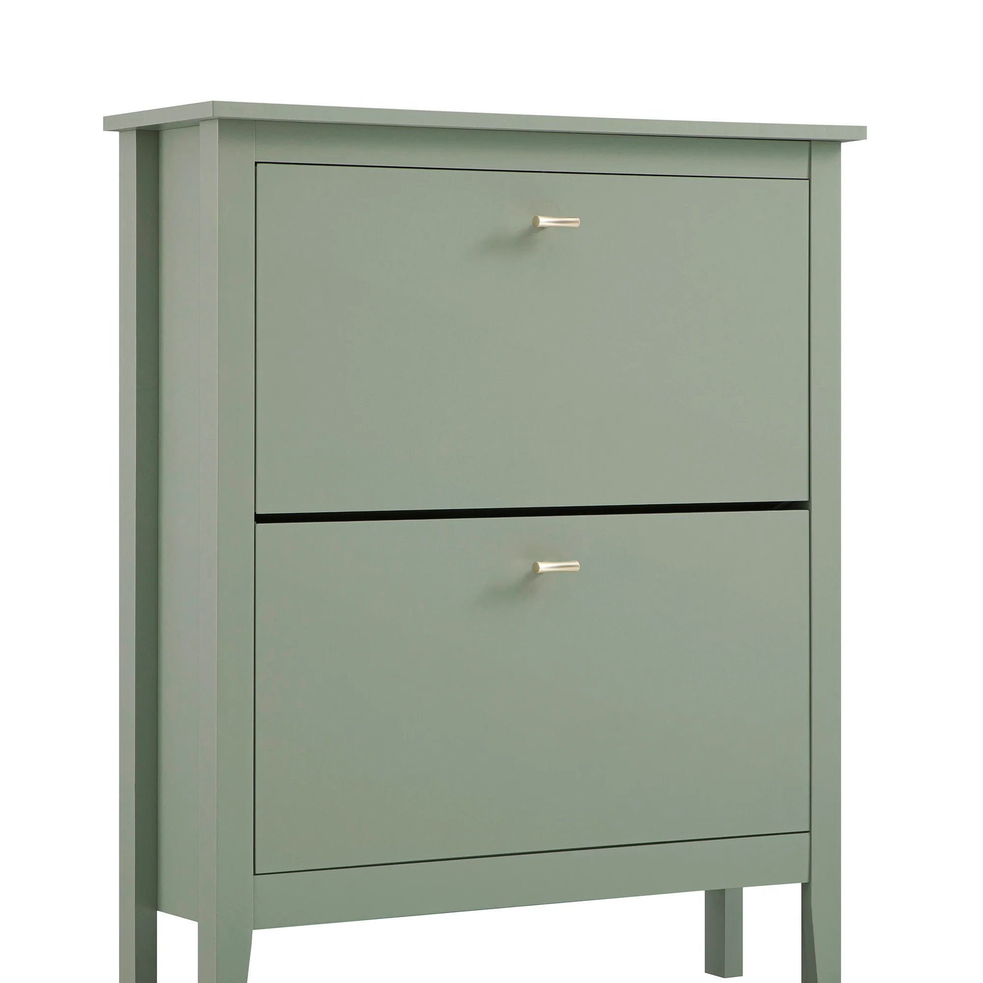Oakham 2-Tier Shoe Cabinet, Desert Sage - Image 7