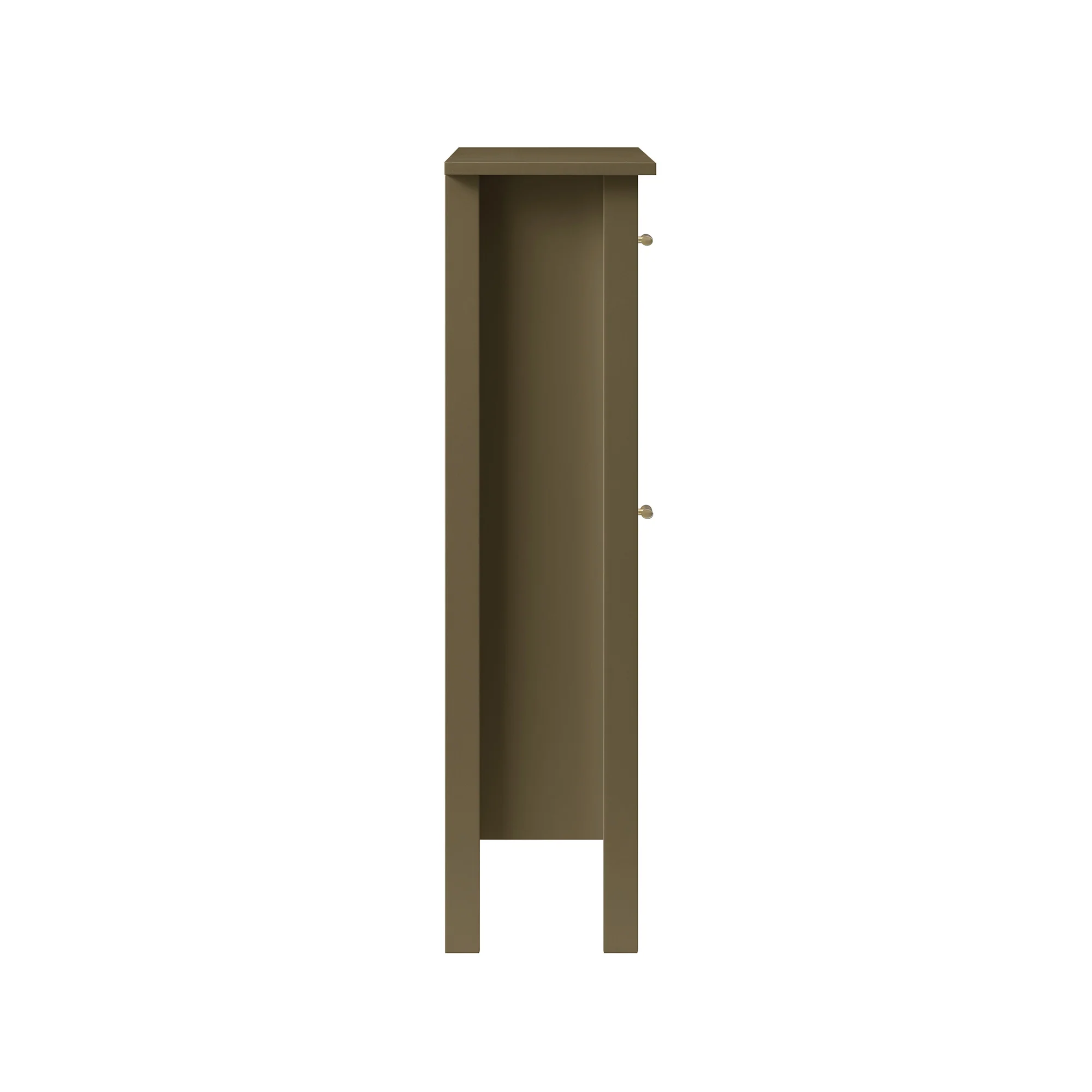 Oakham 2-Tier Shoe Cabinet, Olive Grove - Image 5