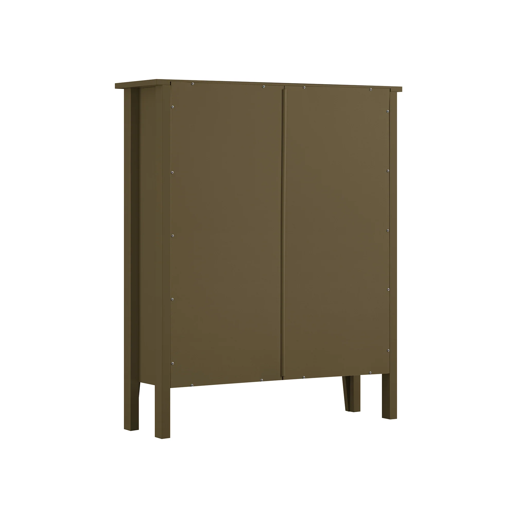 Oakham 2-Tier Shoe Cabinet, Olive Grove - Image 6