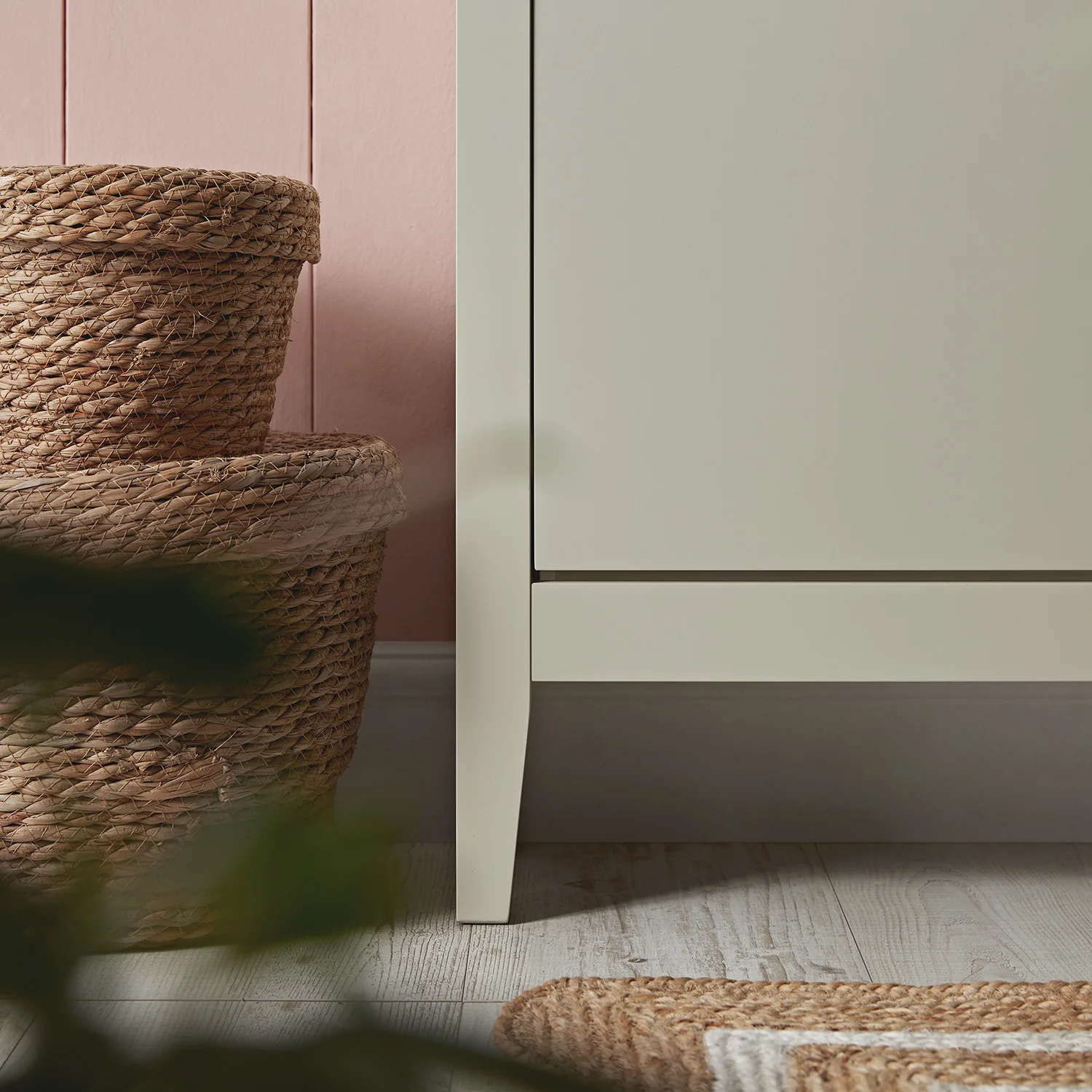 Oakham 2-Tier Shoe Cabinet, Shaded White - Image 6