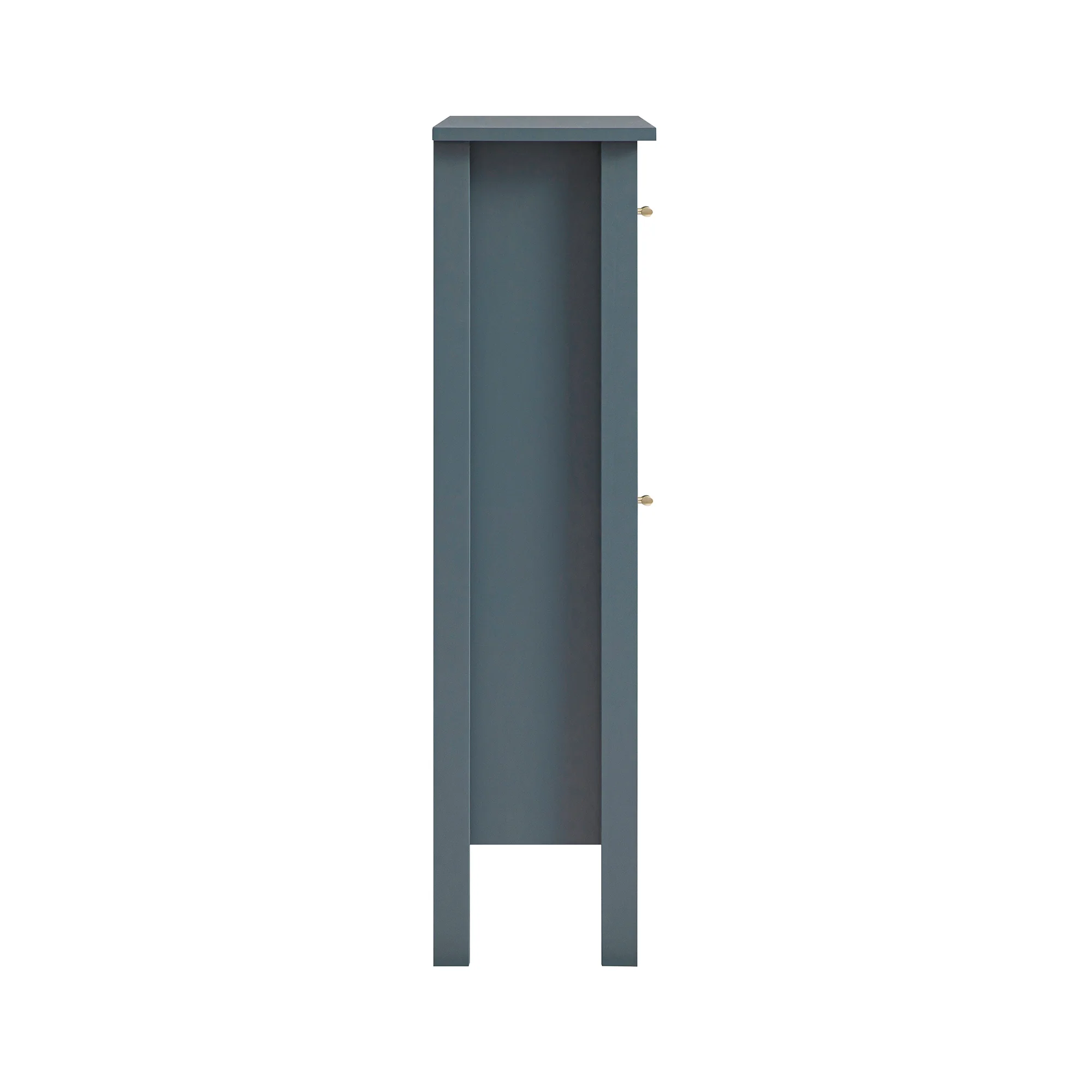 Oakham 2-Tier Shoe Cabinet, Stormy Blue - Image 11