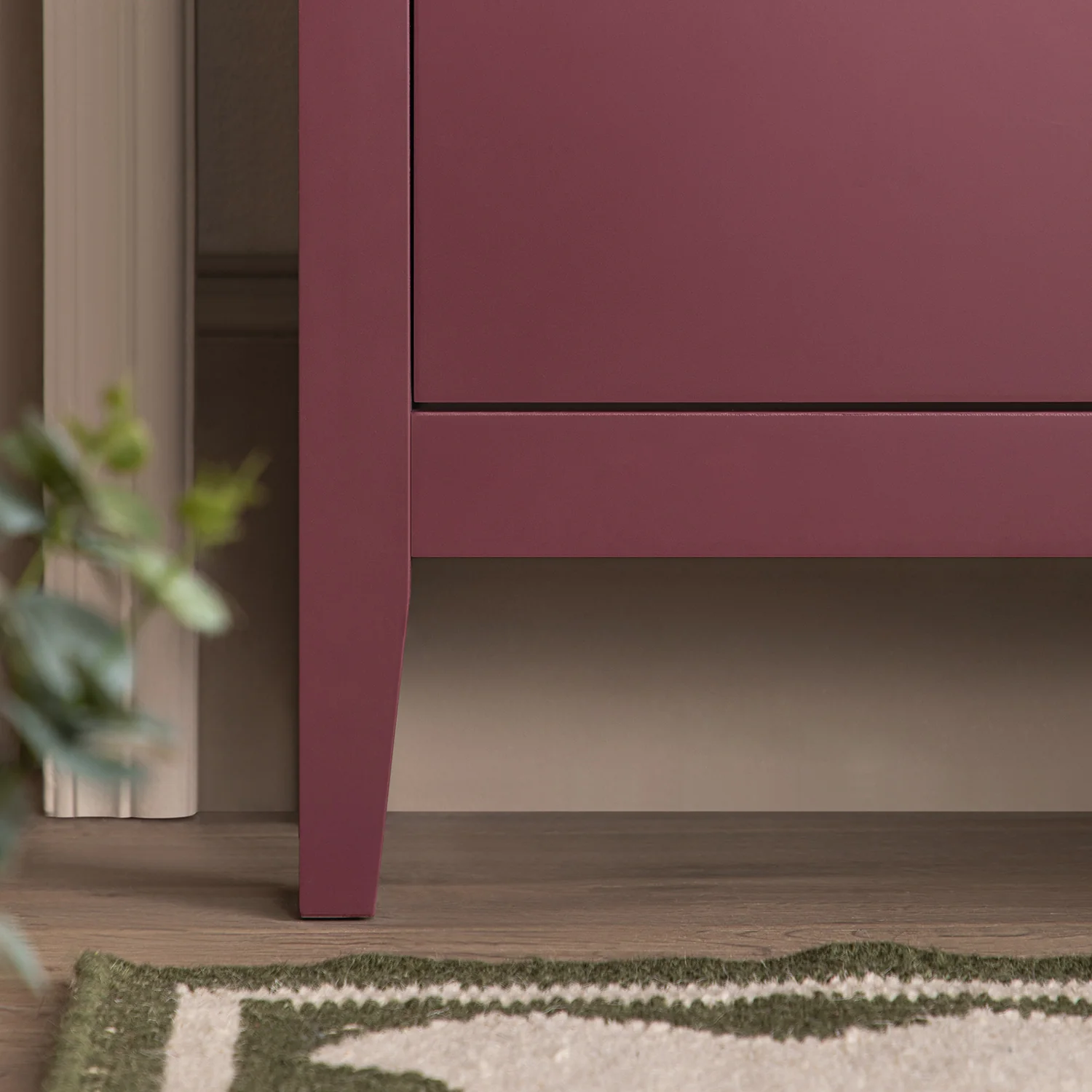Oakham 2-Tier Shoe Cabinet, Wild Cherry - Image 6