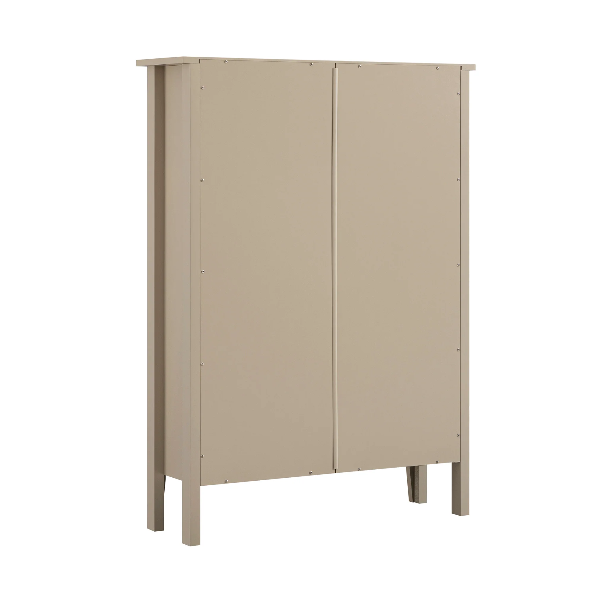Oakham 2-Tier Shoe Cabinet with Top Drawer, Deep Greige - Image 13