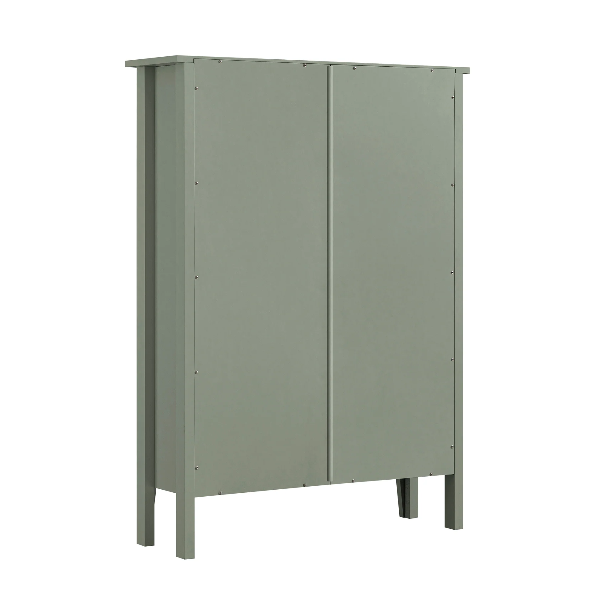 Oakham 2-Tier Shoe Cabinet with Top Drawer, Desert Sage - Image 12