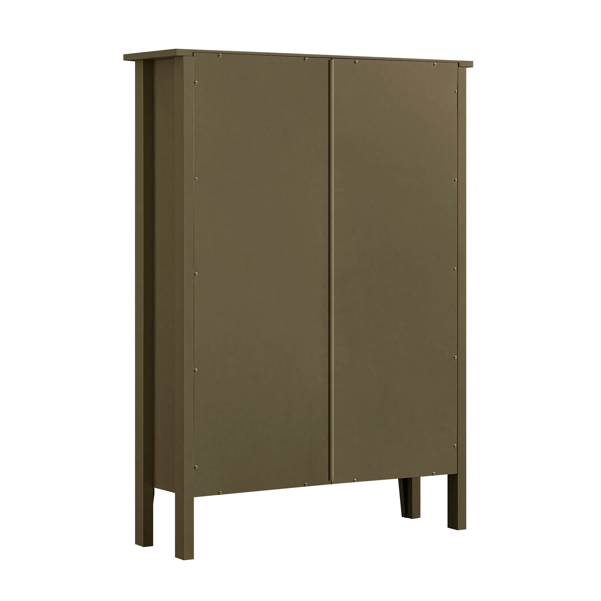 Oakham 2-Tier Shoe Cabinet with Top Drawer, Olive Grove - Image 12