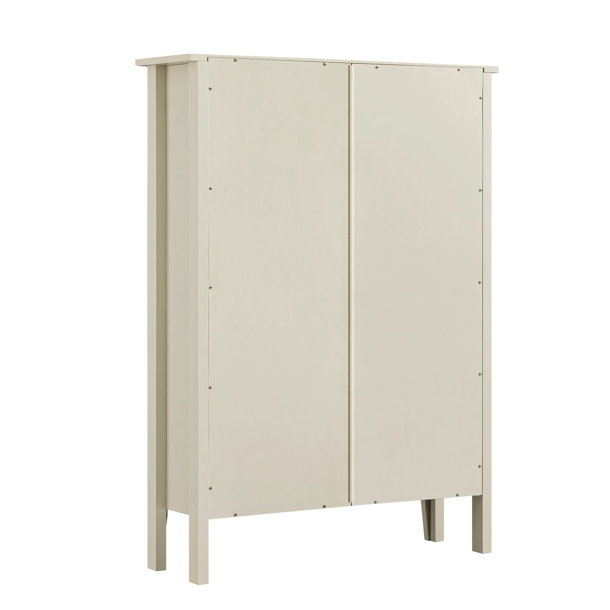 Oakham 2-Tier Shoe Cabinet with Top Drawer, Shaded White - Image 13