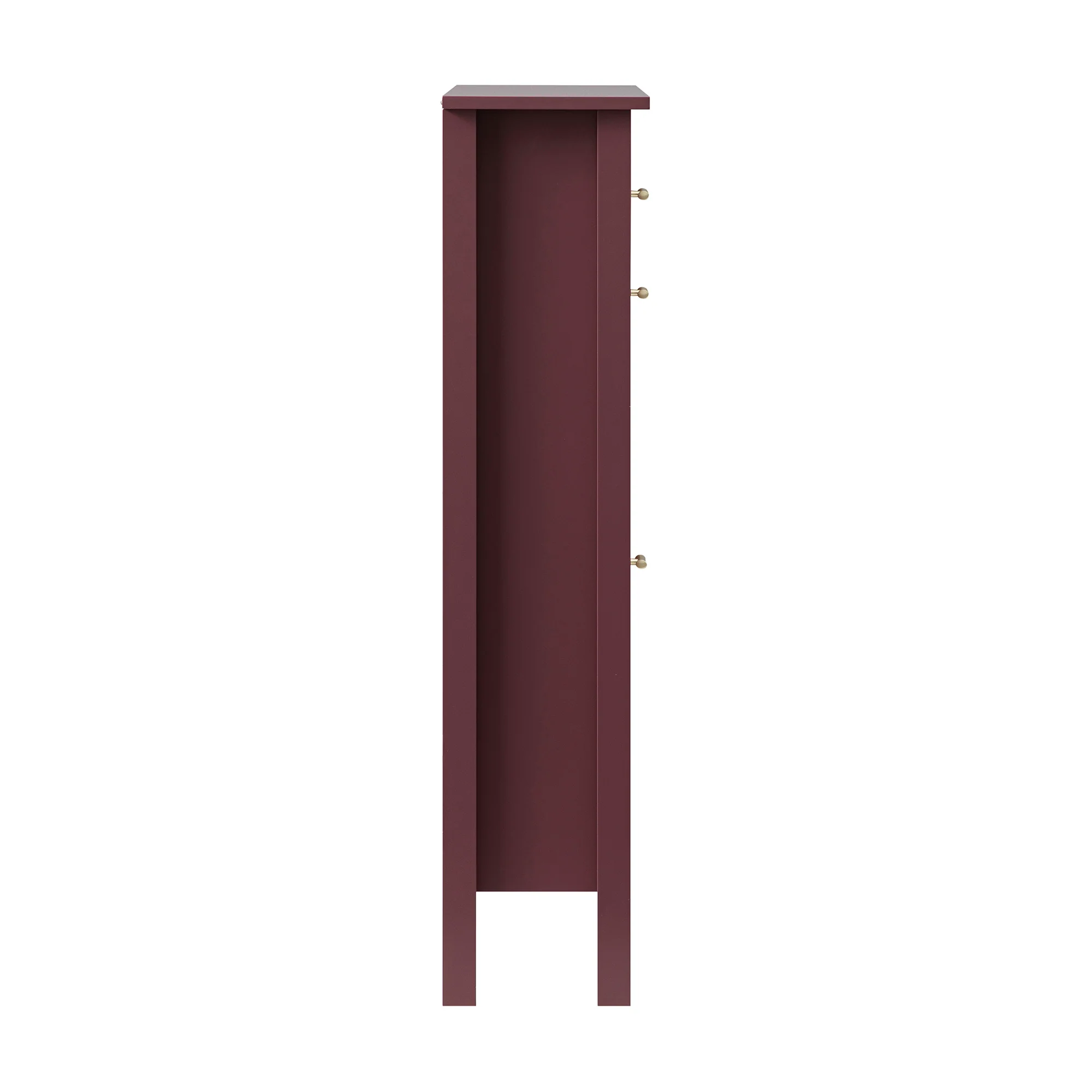 Oakham 2-Tier Shoe Cabinet with Top Drawer, Wild Cherry - Image 11