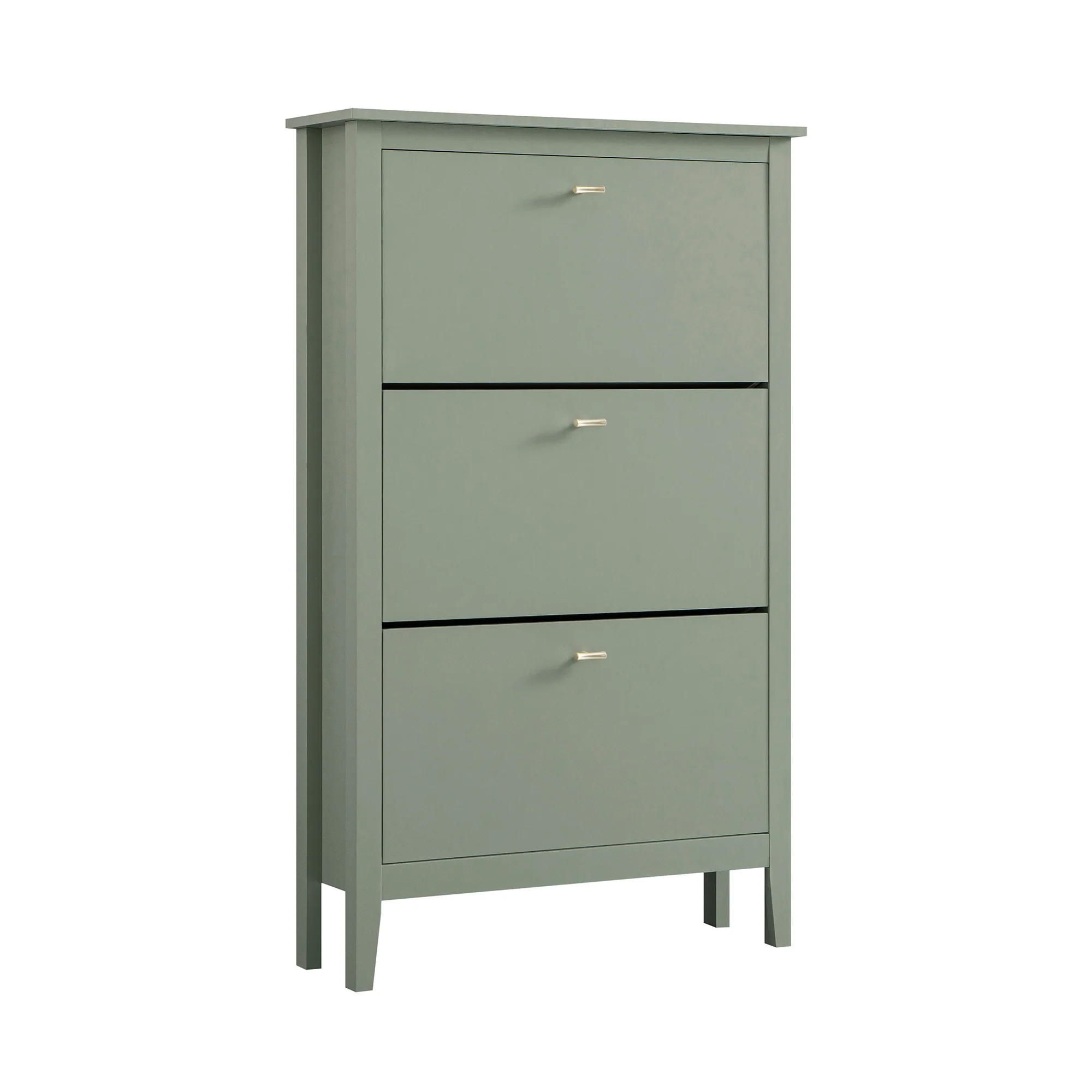 Oakham 3-Tier Shoe Cabinet, Desert Sage - Image 2