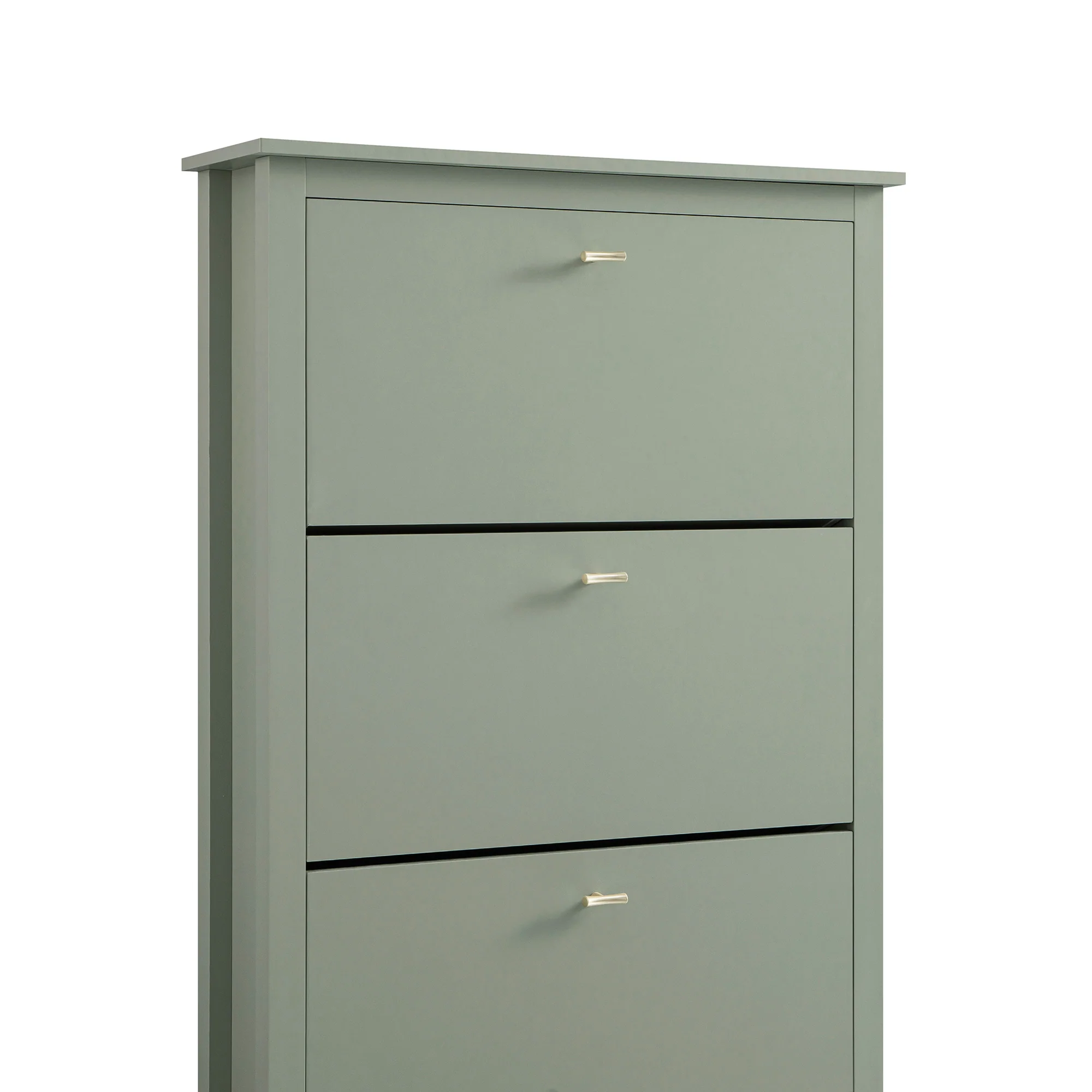 Oakham 3-Tier Shoe Cabinet, Desert Sage - Image 8