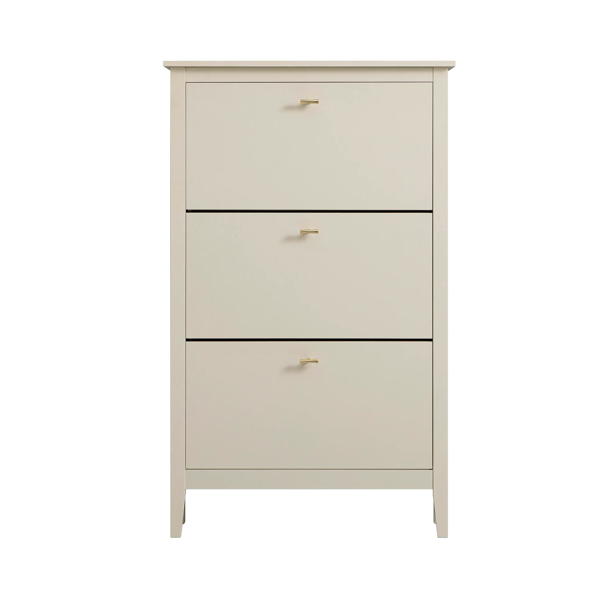 Oakham 3-Tier Shoe Cabinet, Shaded White - Image 7