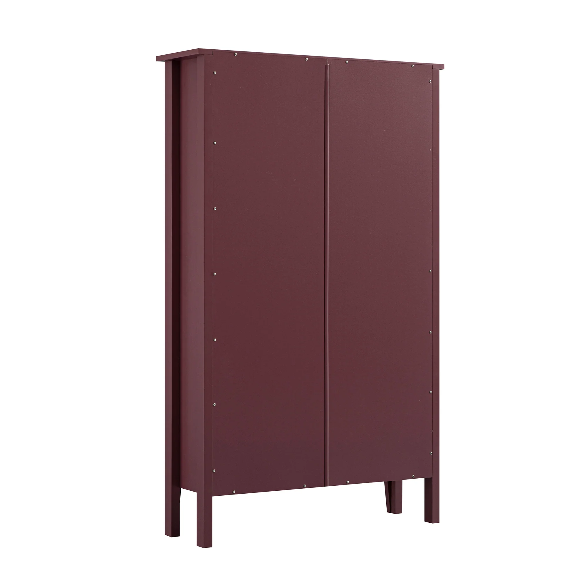 Oakham 3-Tier Shoe Cabinet, Wild Cherry - Image 11