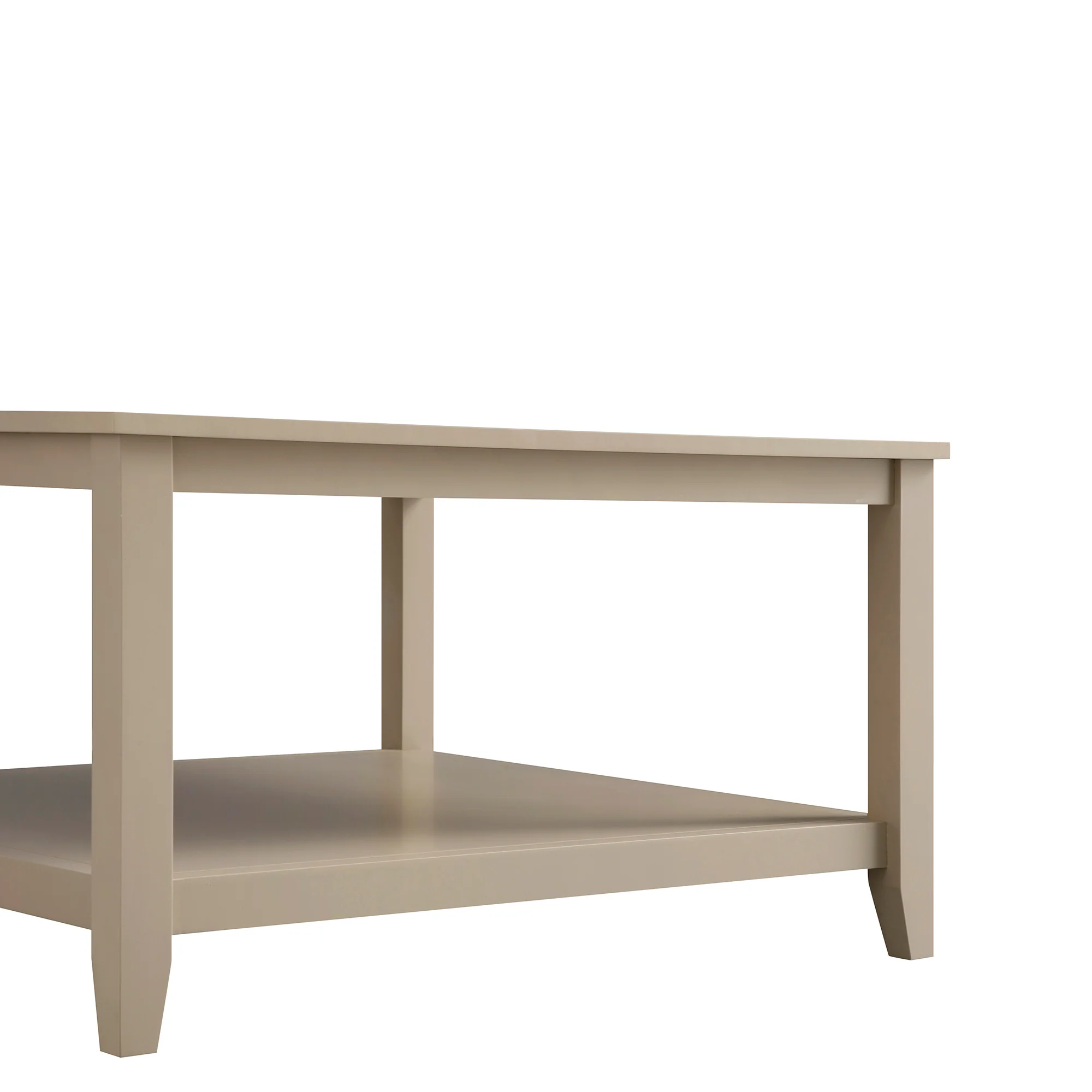 Oakham 80cm Square Coffee Table, Deep Greige - Image 11