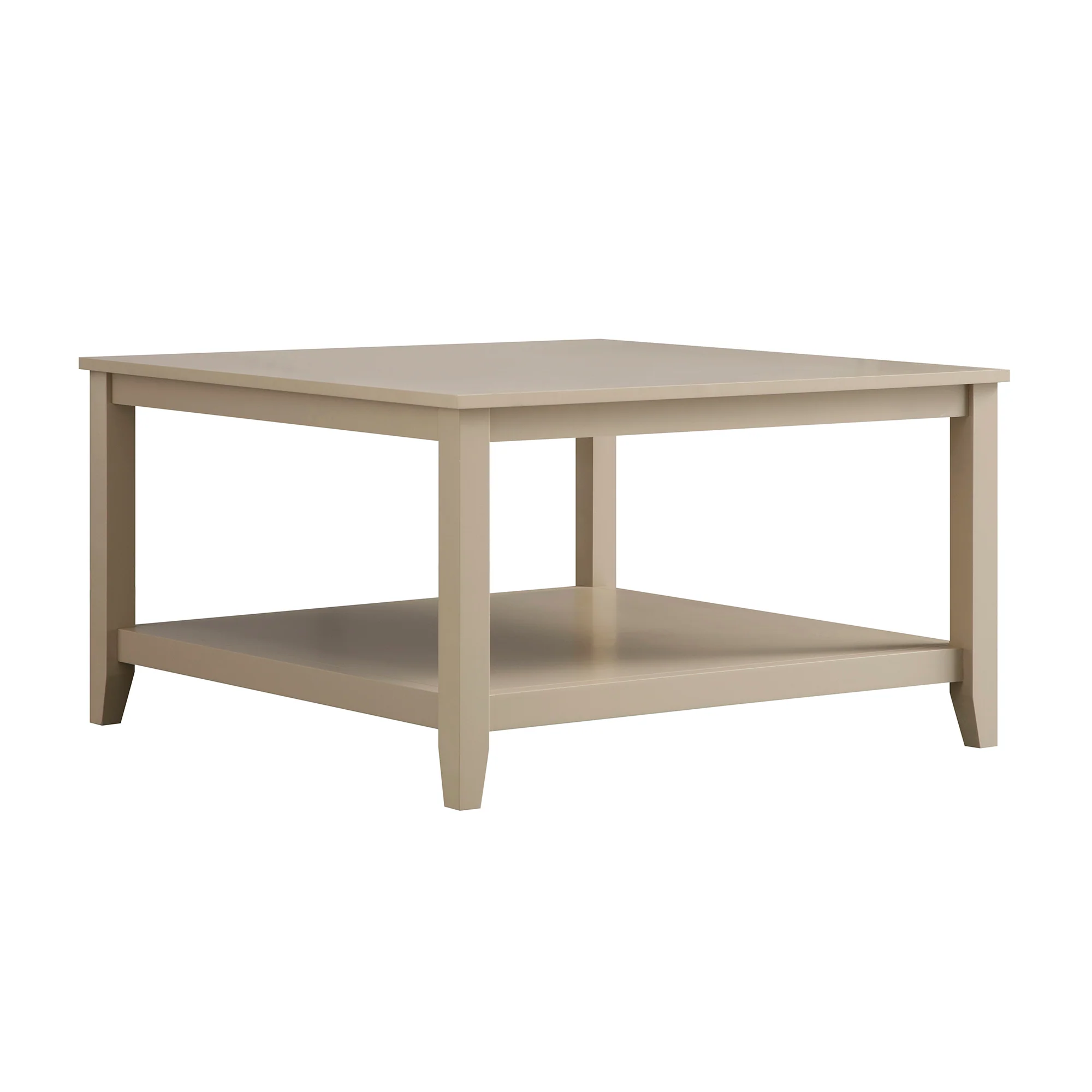 Oakham 80cm Square Coffee Table, Deep Greige - Image 8