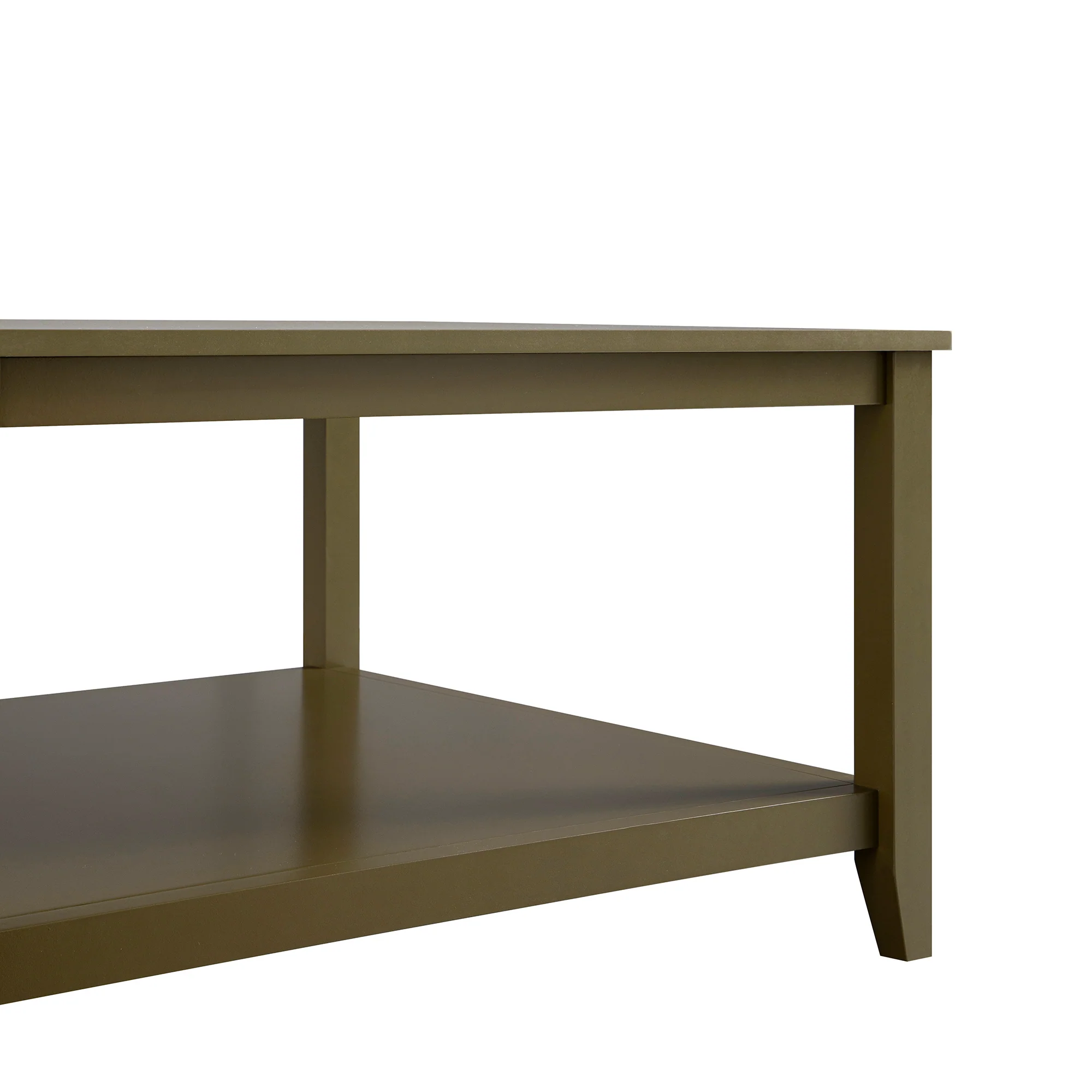 Oakham 80cm Square Coffee Table, Olive Grove - Image 11