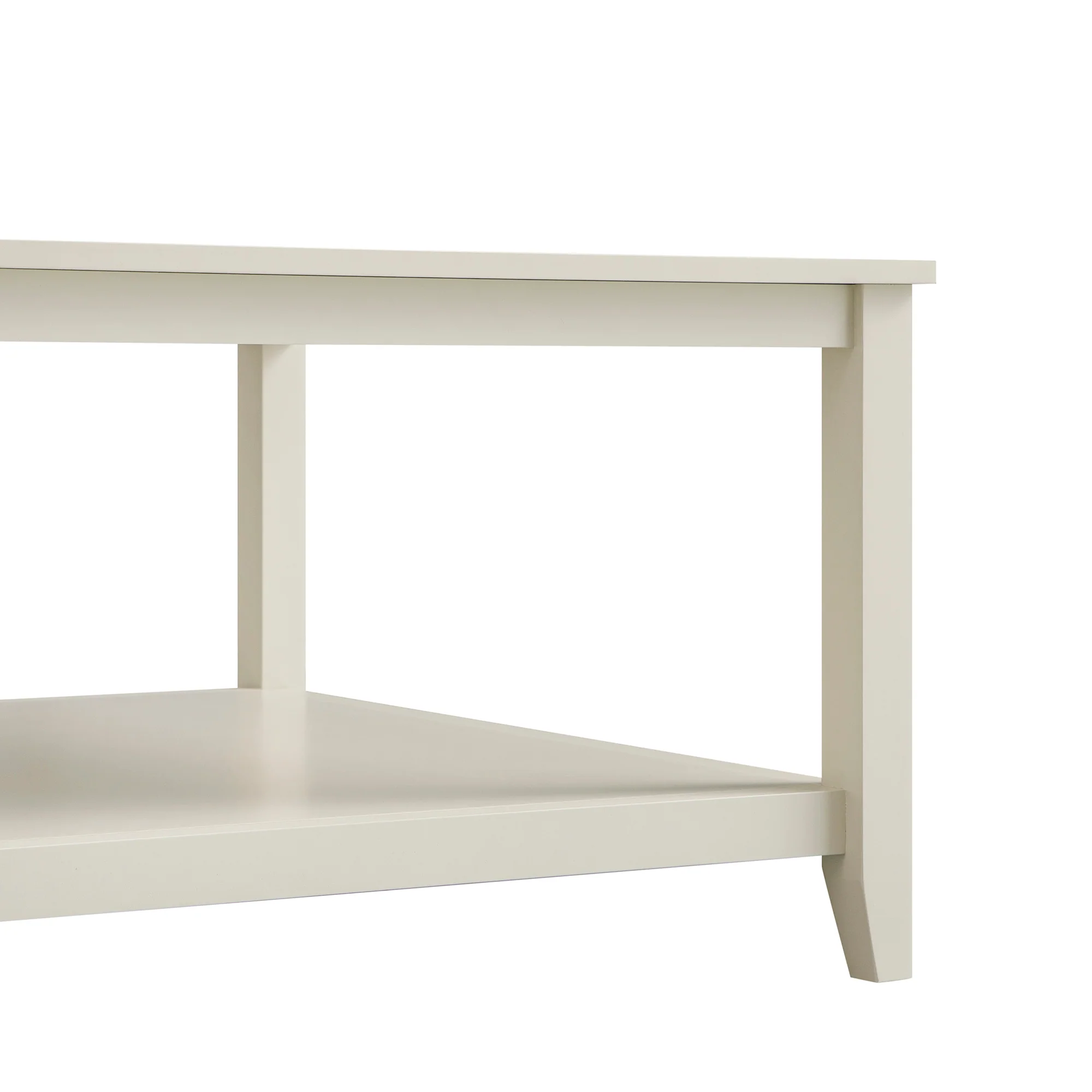 Oakham 80cm Square Coffee Table, Shaded White - Image 11