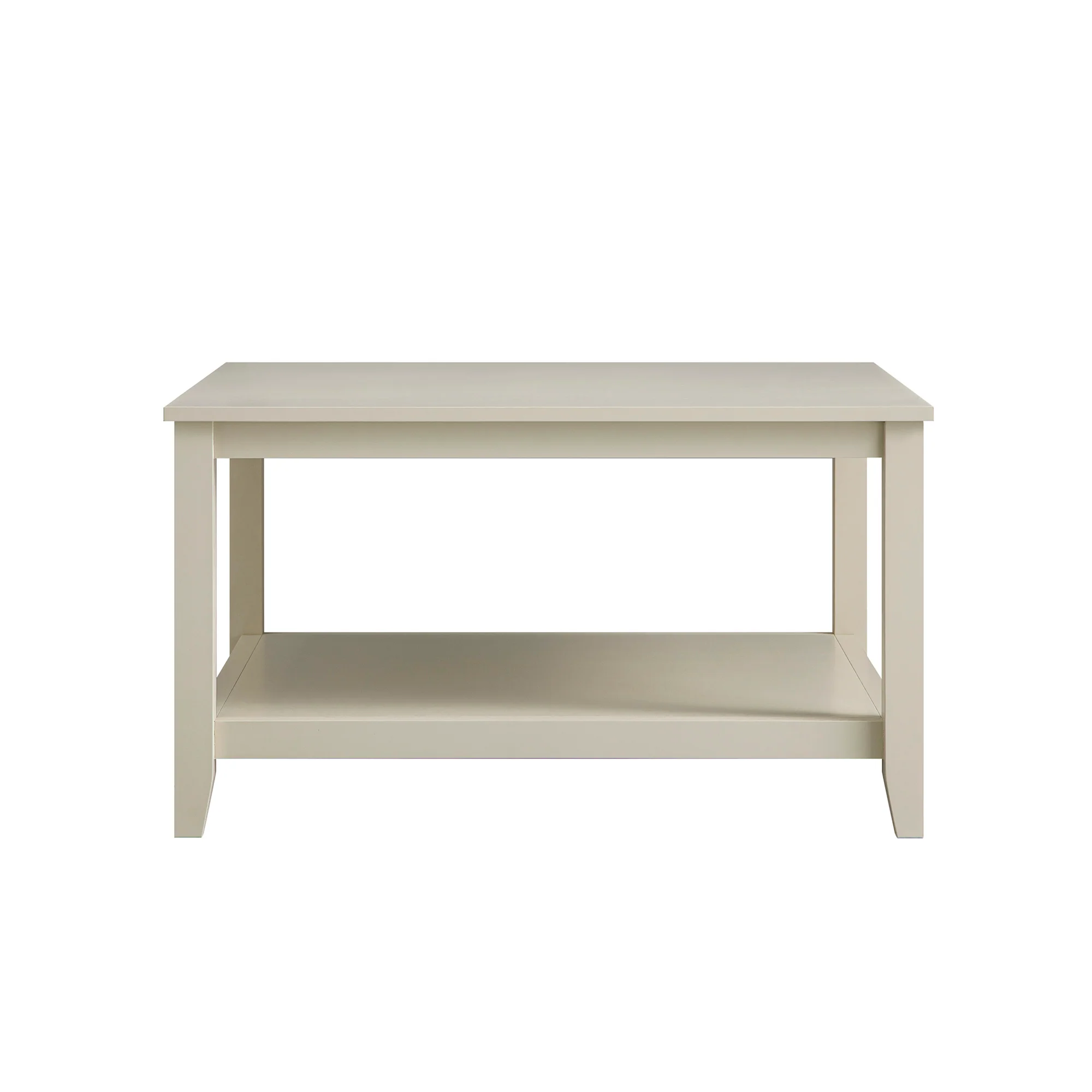 Oakham 80cm Square Coffee Table, Shaded White - Image 7