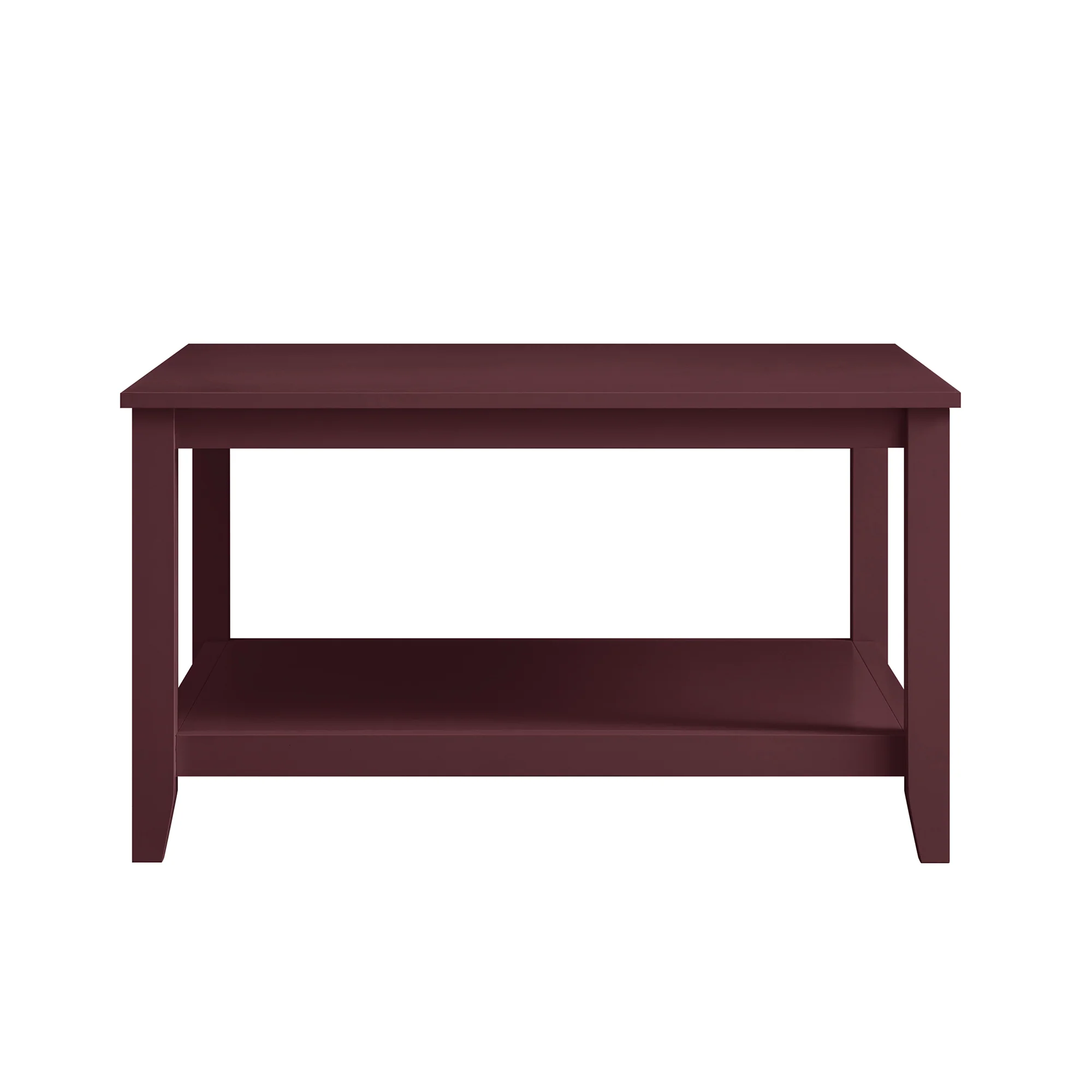 Oakham 80cm Square Coffee Table, Wild Cherry - Image 7