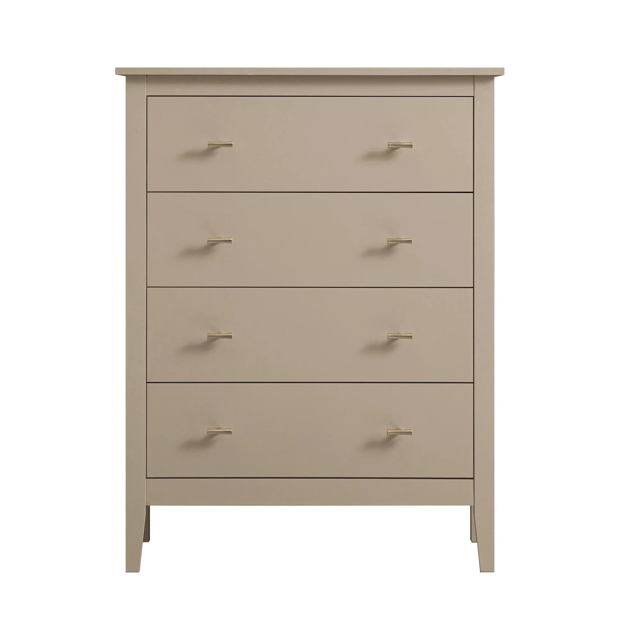 Oakham Chest of 4 Drawers, Deep Greige - Image 6