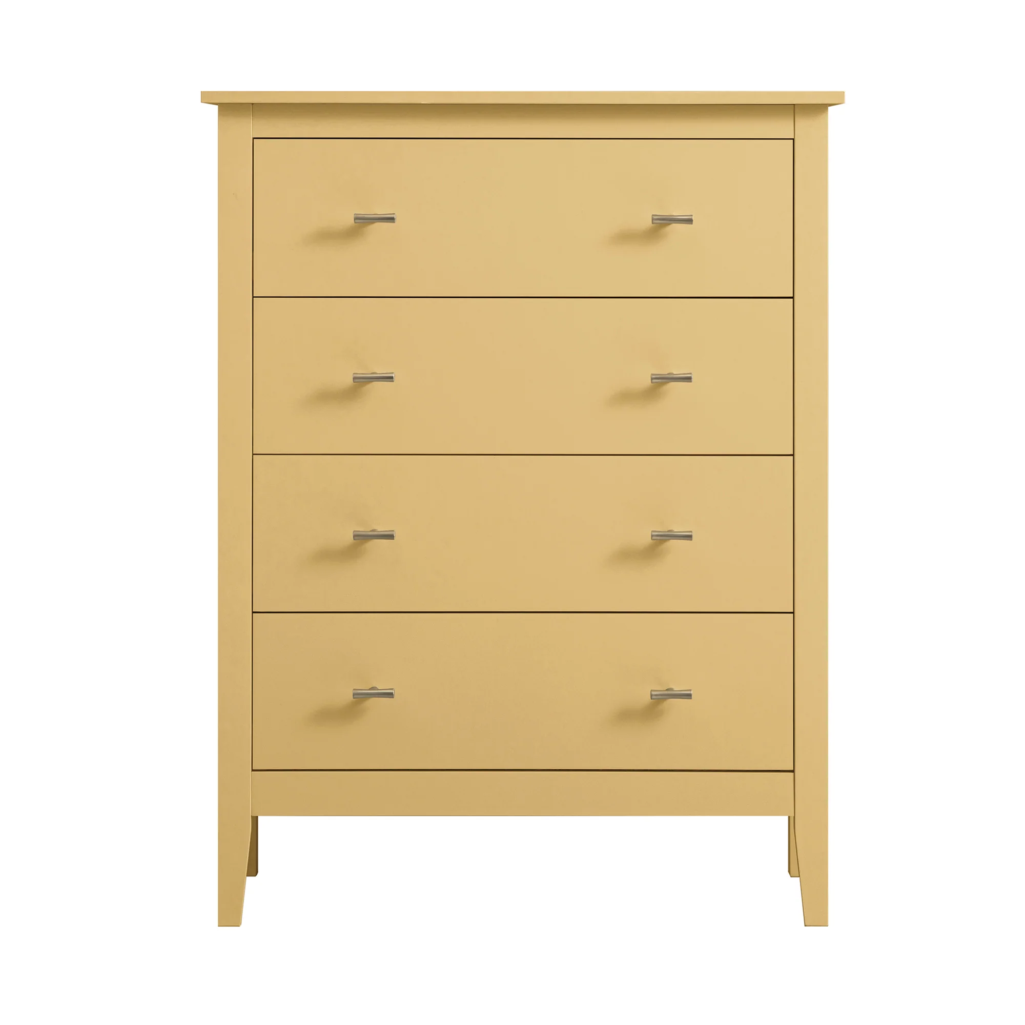 Oakham Chest of 4 Drawers, Rattan Yellow - Image 6