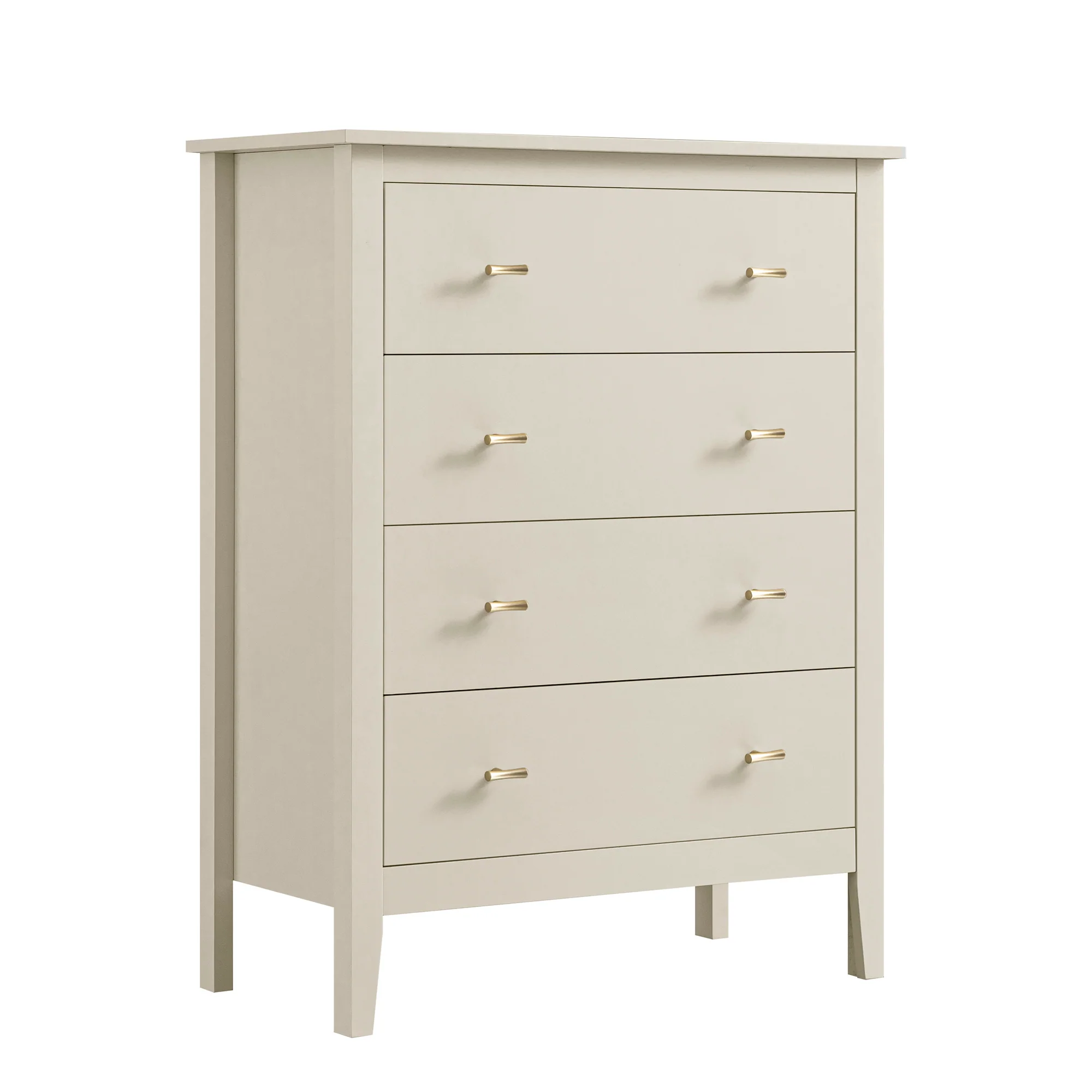 Oakham Chest of 4 Drawers, Shaded White - Image 7