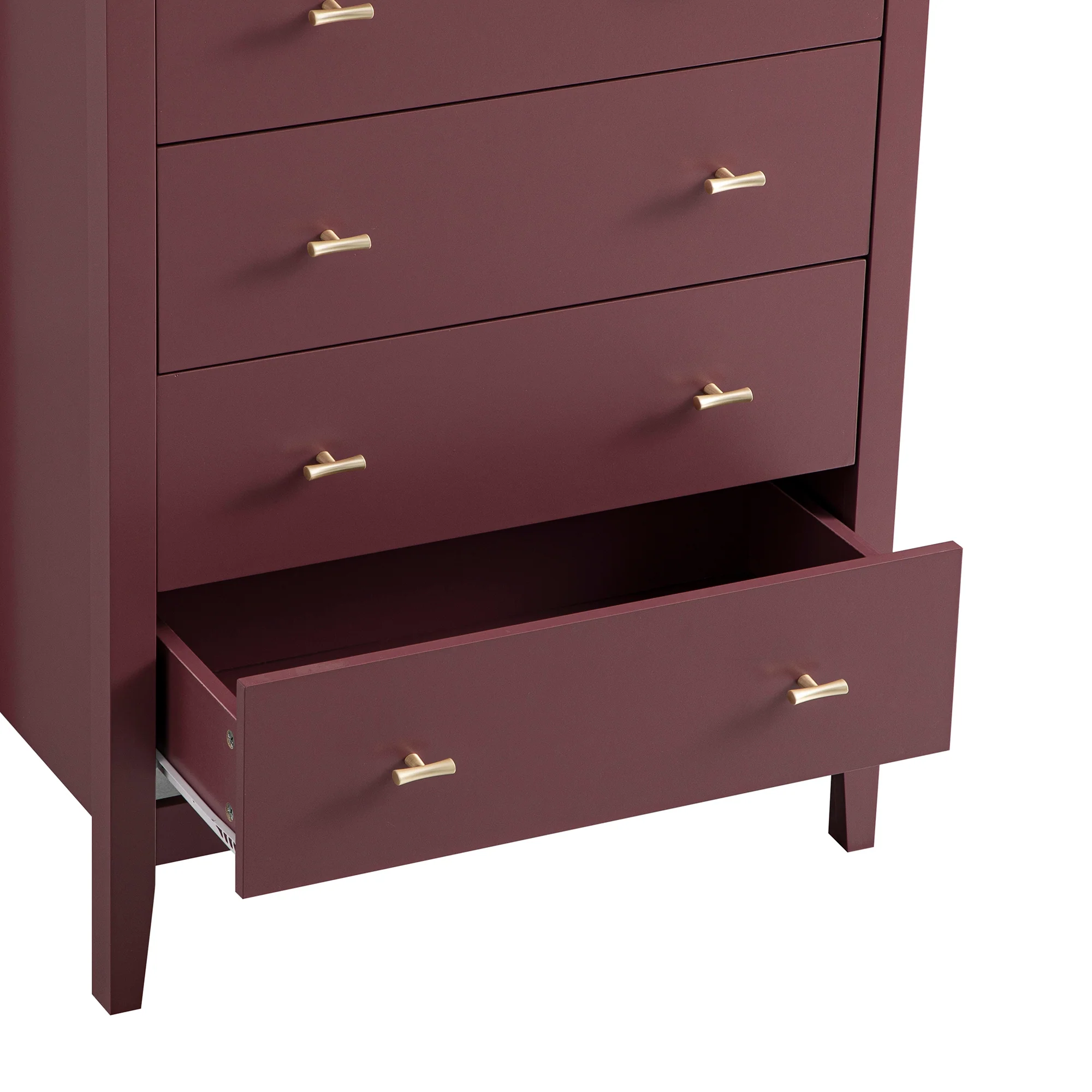 Oakham Chest of 4 Drawers, Wild Cherry - Image 14