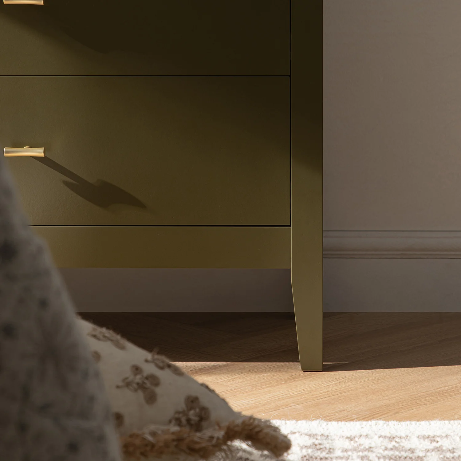 Oakham Chest of 6 Drawers, Olive Grove - Image 6