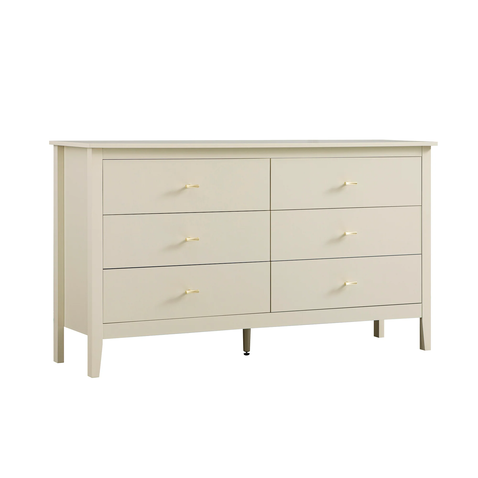 Oakham Chest of 6 Drawers, Shaded White - Image 7