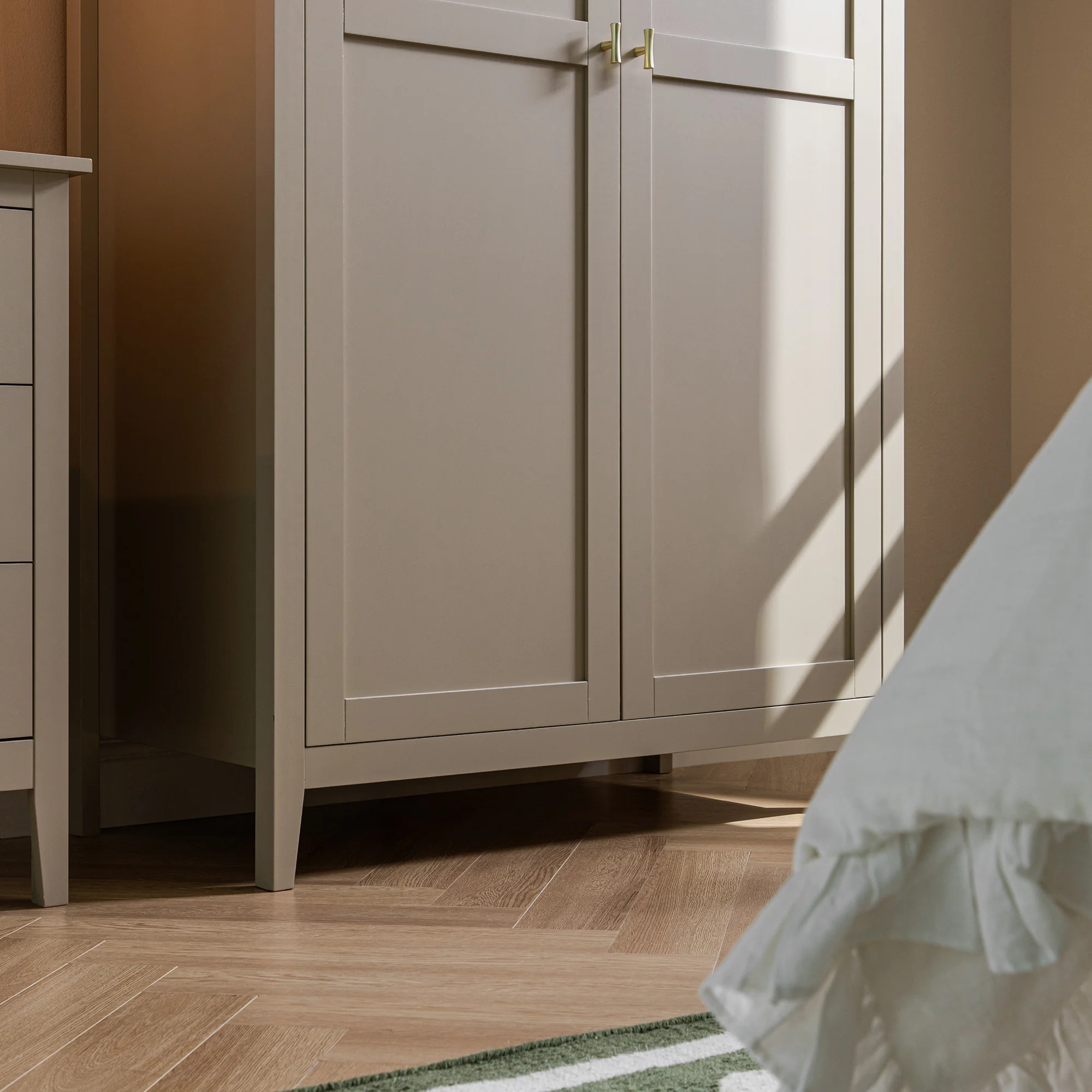 Oakham Double Wardrobe, Deep Greige - Image 5