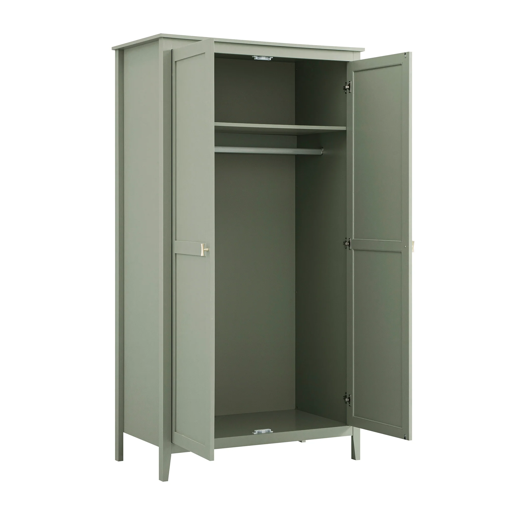 Oakham Double Wardrobe, Desert Sage - Image 11