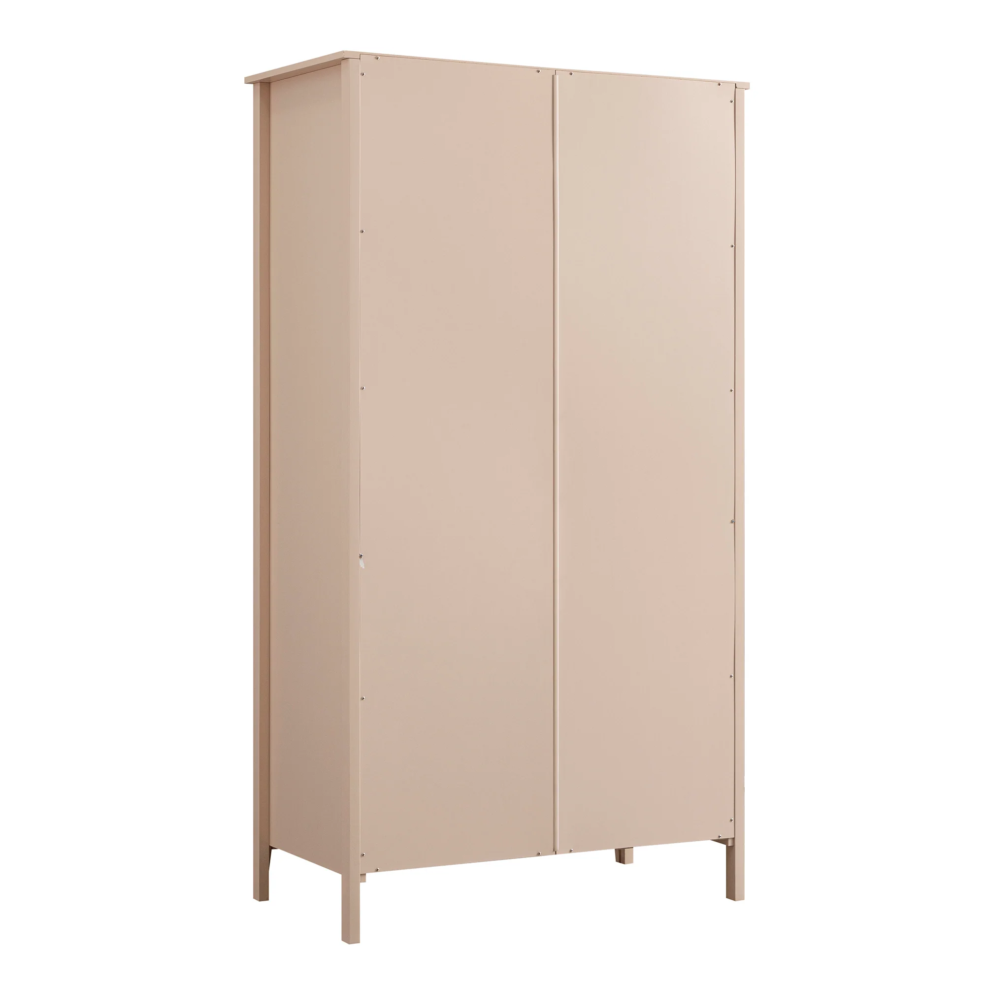 Oakham Double Wardrobe, Nude Pink - Image 13