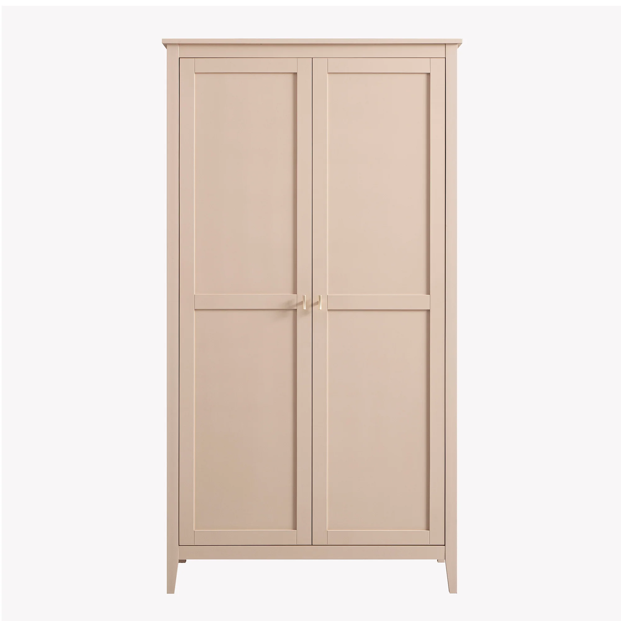 Oakham Double Wardrobe, Nude Pink - Image 7