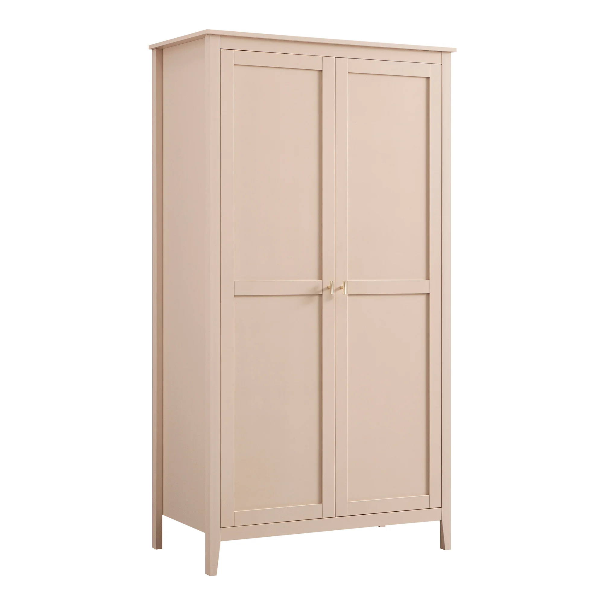 Oakham Double Wardrobe, Nude Pink - Image 8