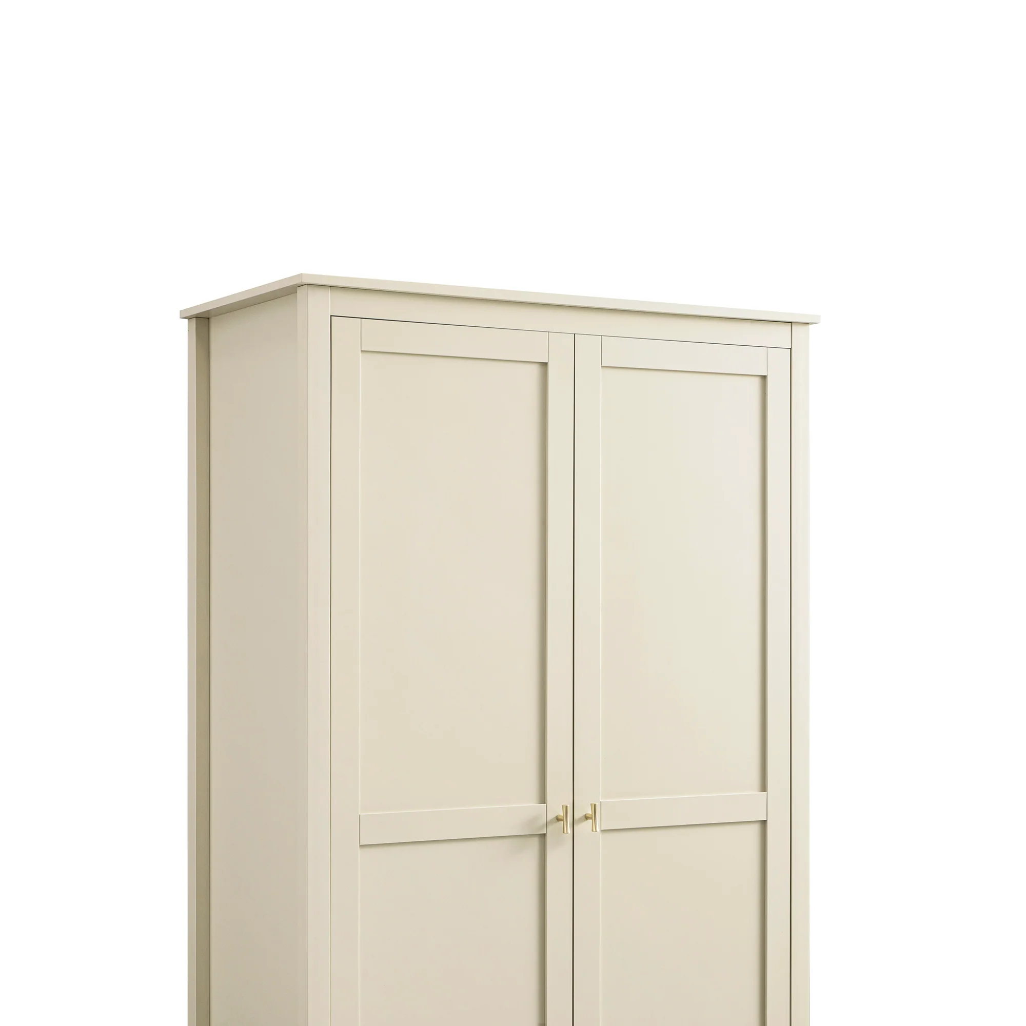 Oakham Double Wardrobe, Shaded White - Image 12