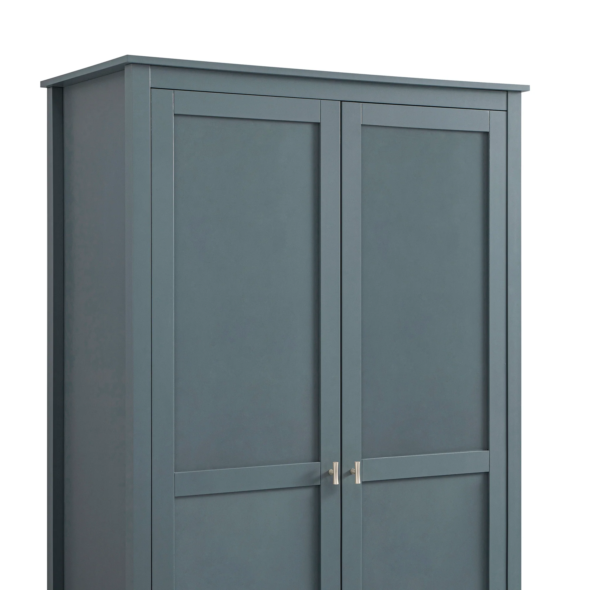 Oakham Double Wardrobe, Stormy Blue - Image 14
